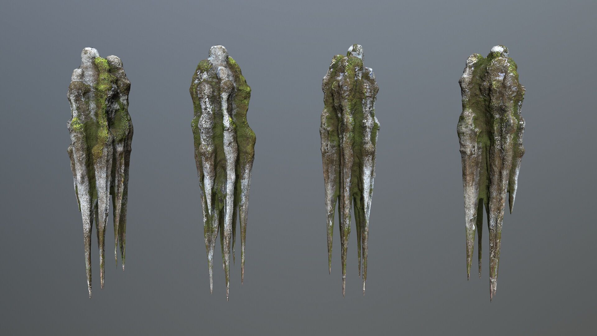 cave rocks 1 Low-poly 3D model_6