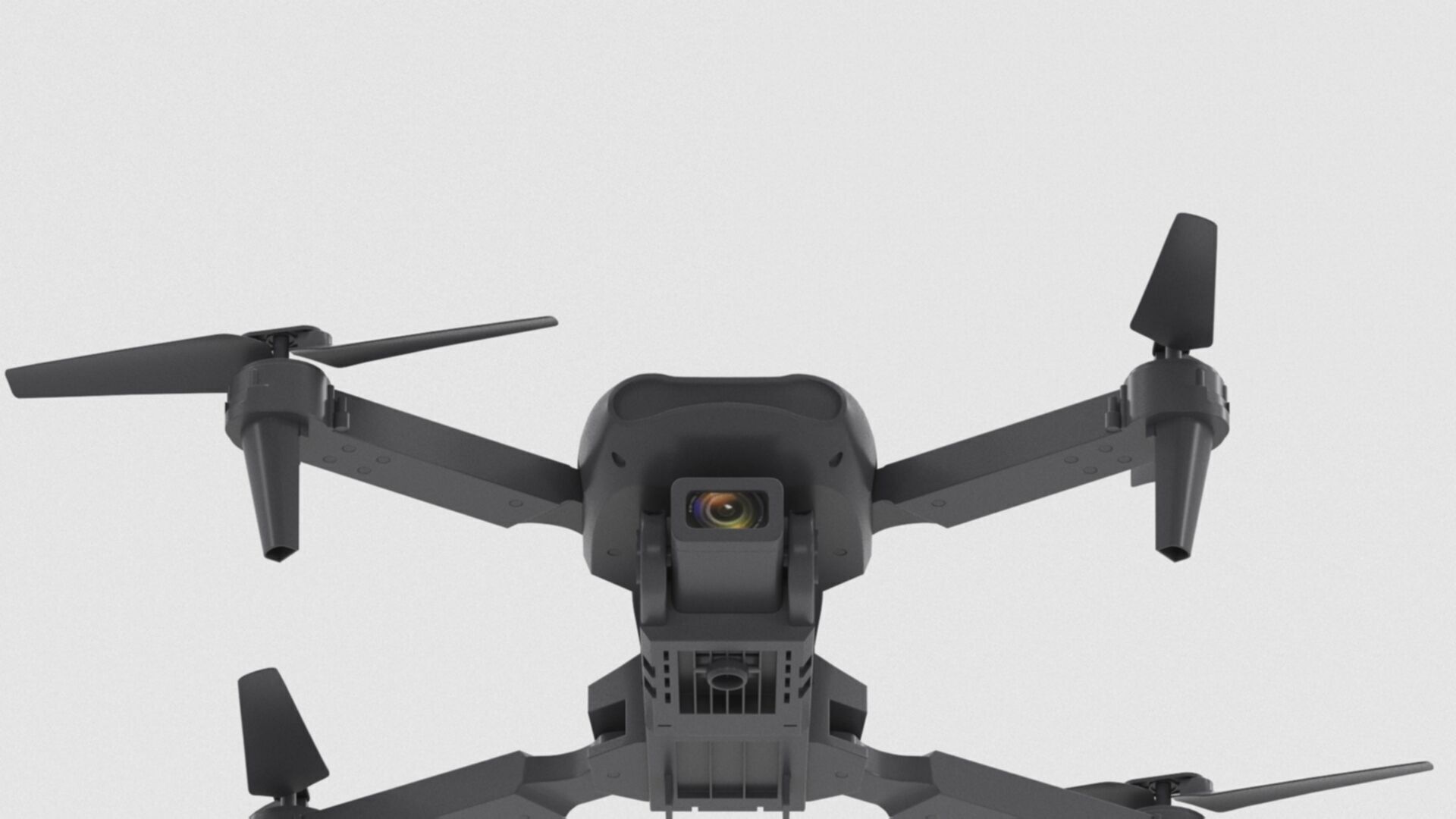 Drone with Camera 1080P HD FPV Foldable Drone for Kids Low-poly 3D model_5