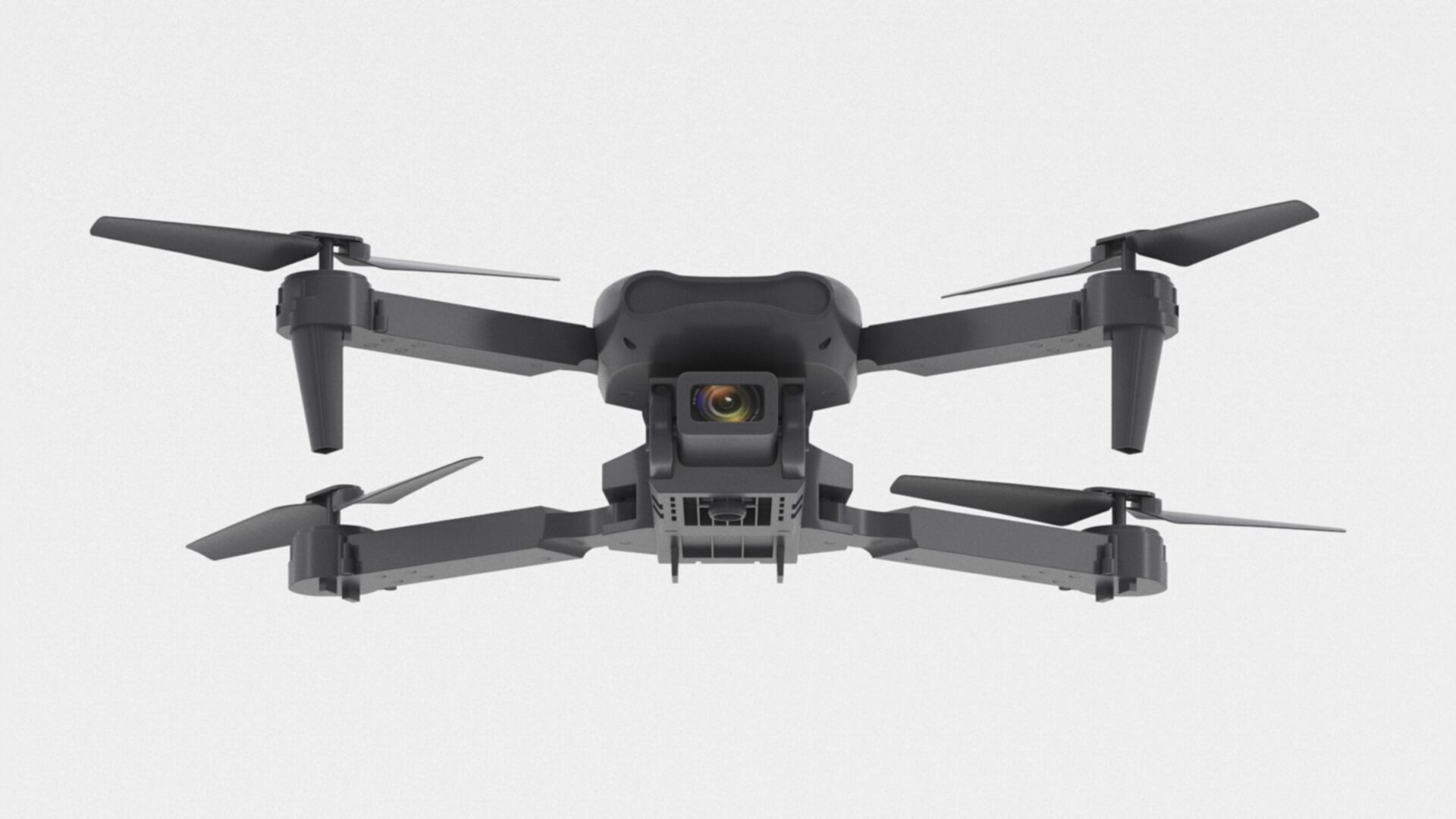 Drone with Camera 1080P HD FPV Foldable Drone for Kids Low-poly 3D model_9