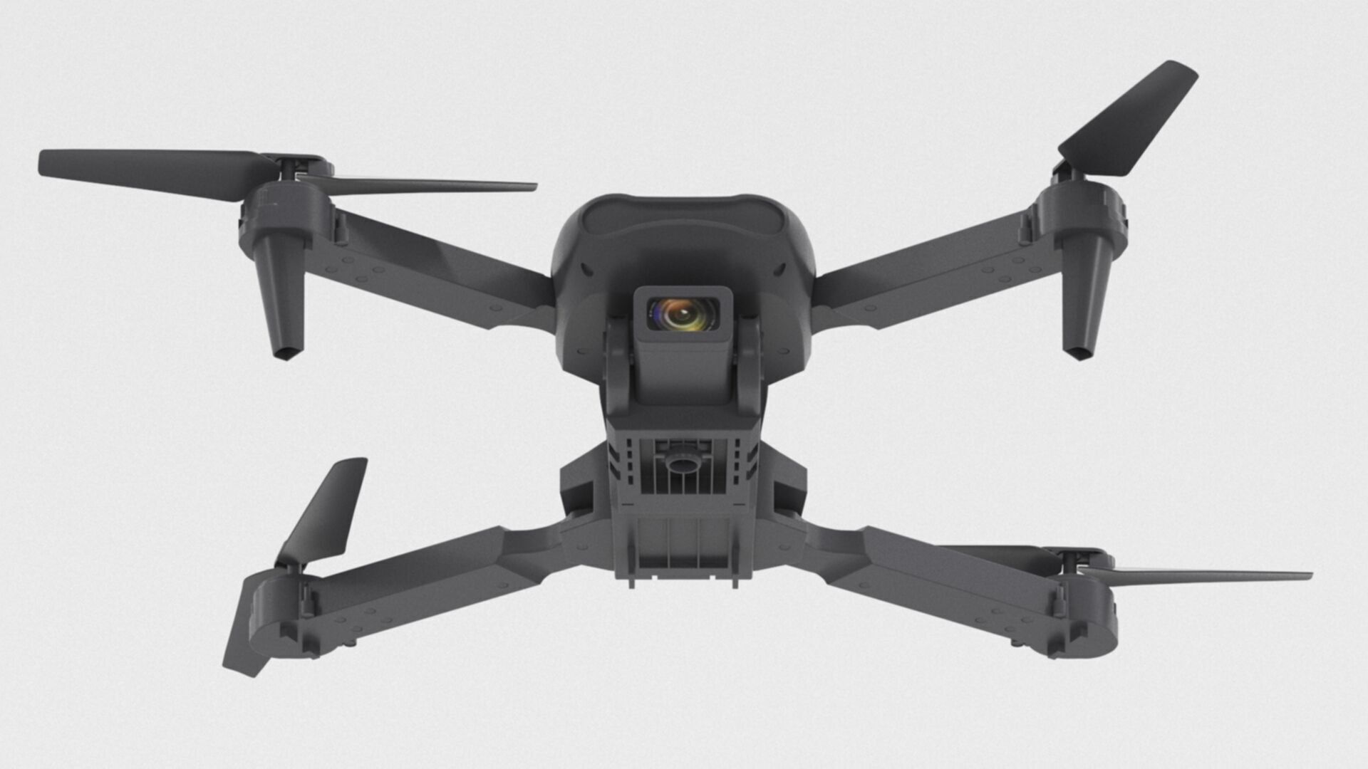 Drone with Camera 1080P HD FPV Foldable Drone for Kids Low-poly 3D model_7