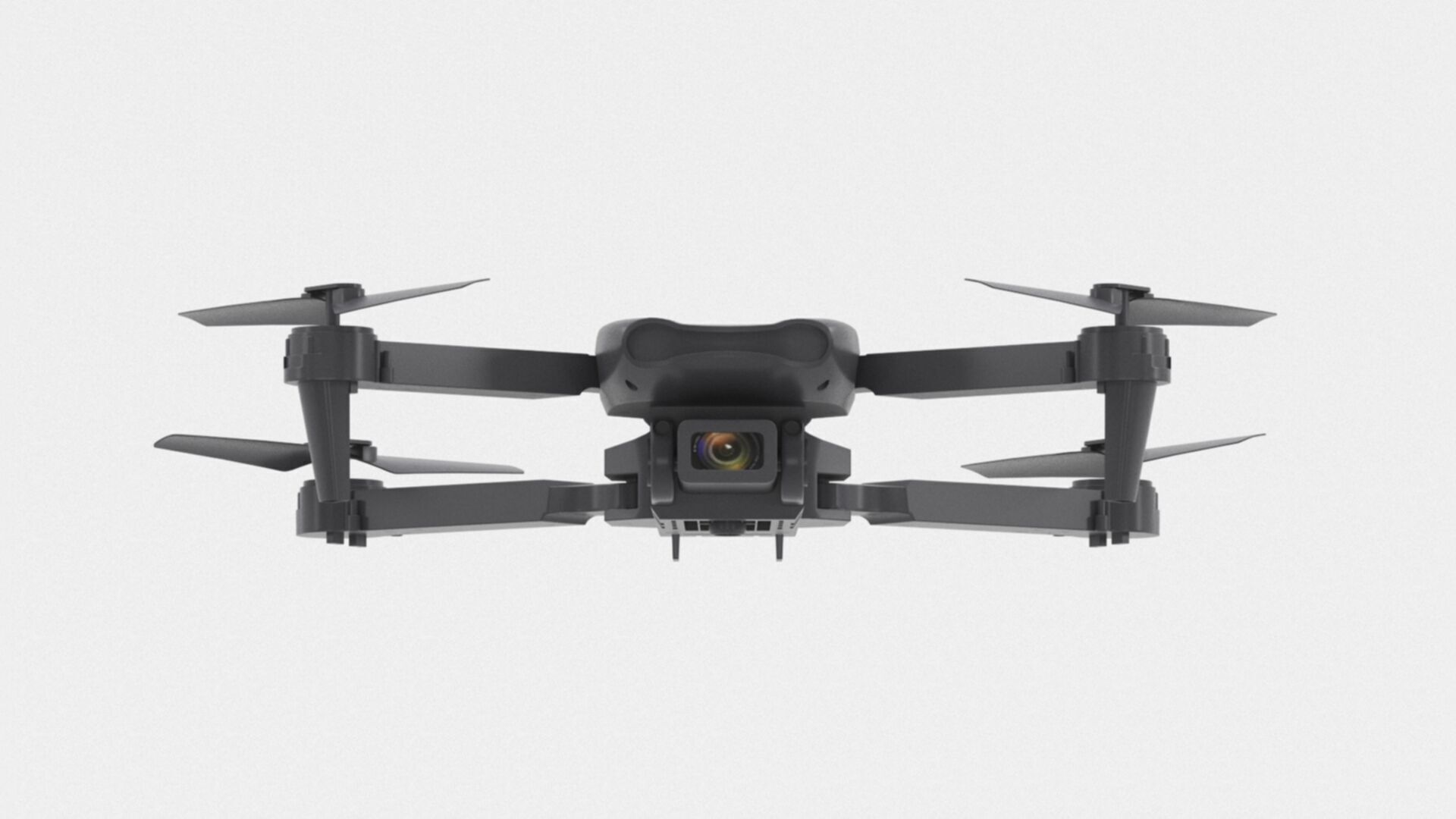 Drone with Camera 1080P HD FPV Foldable Drone for Kids Low-poly 3D model_10