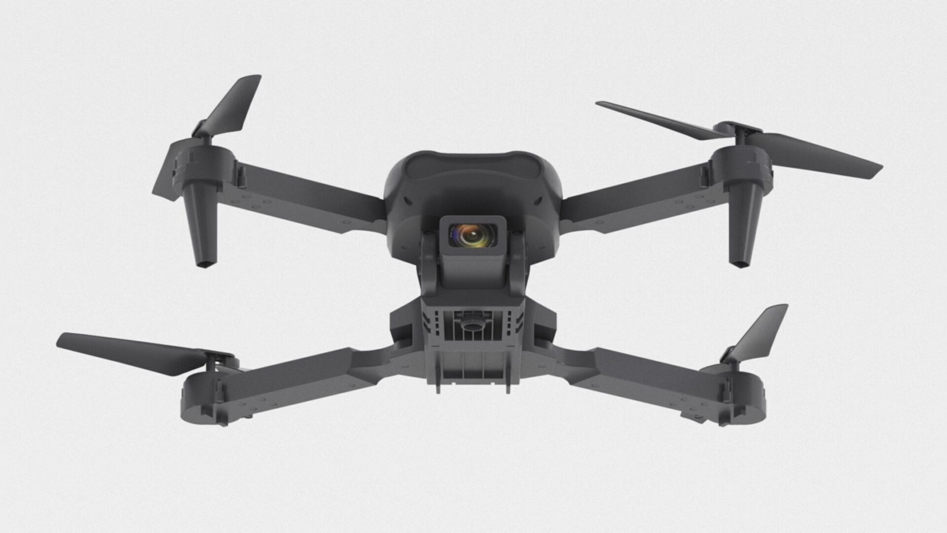 Drone with Camera 1080P HD FPV Foldable Drone for Kids Low-poly 3D model_8