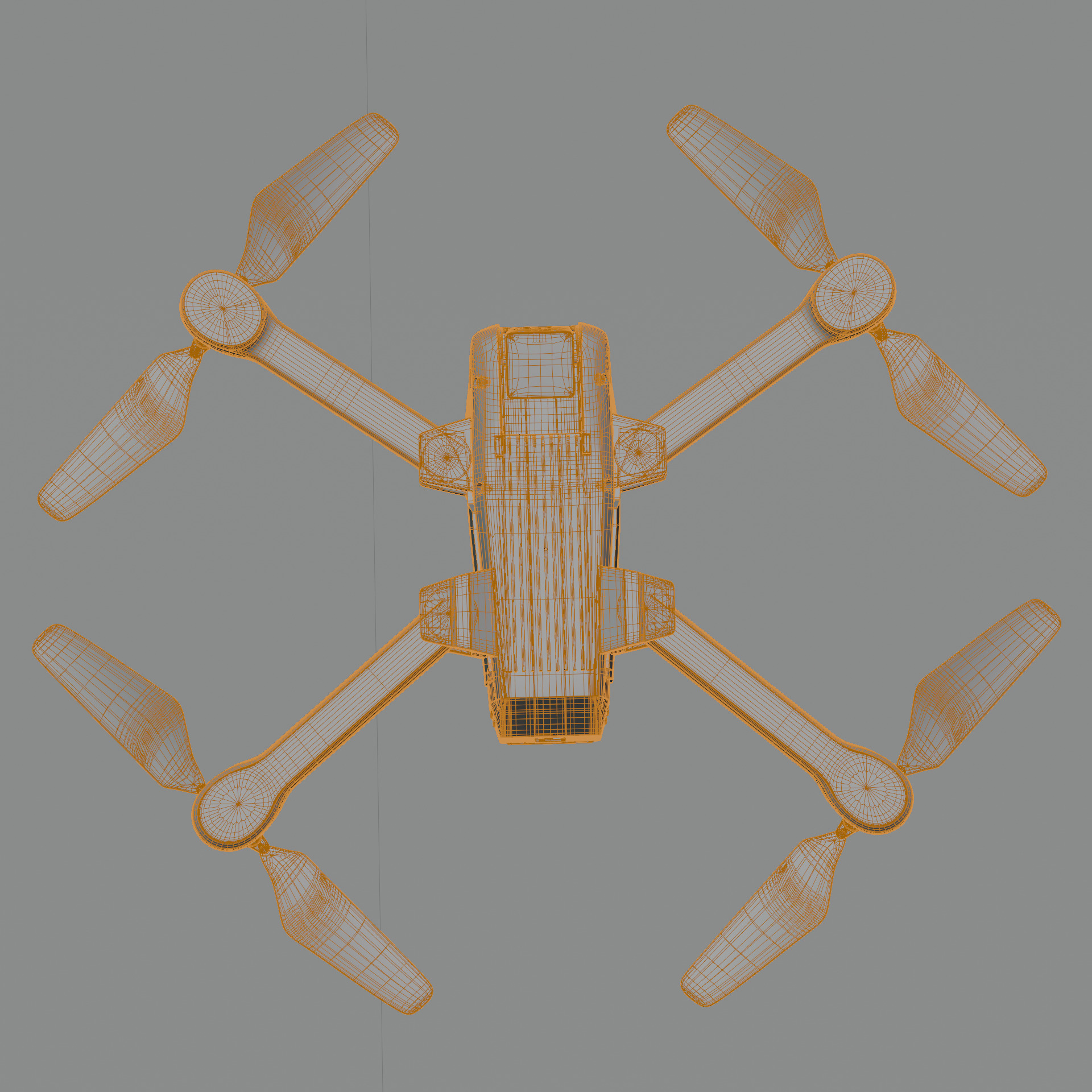 Holy Stone HS440D Drones for Adults with Camera 4K Low-poly 3D model_25