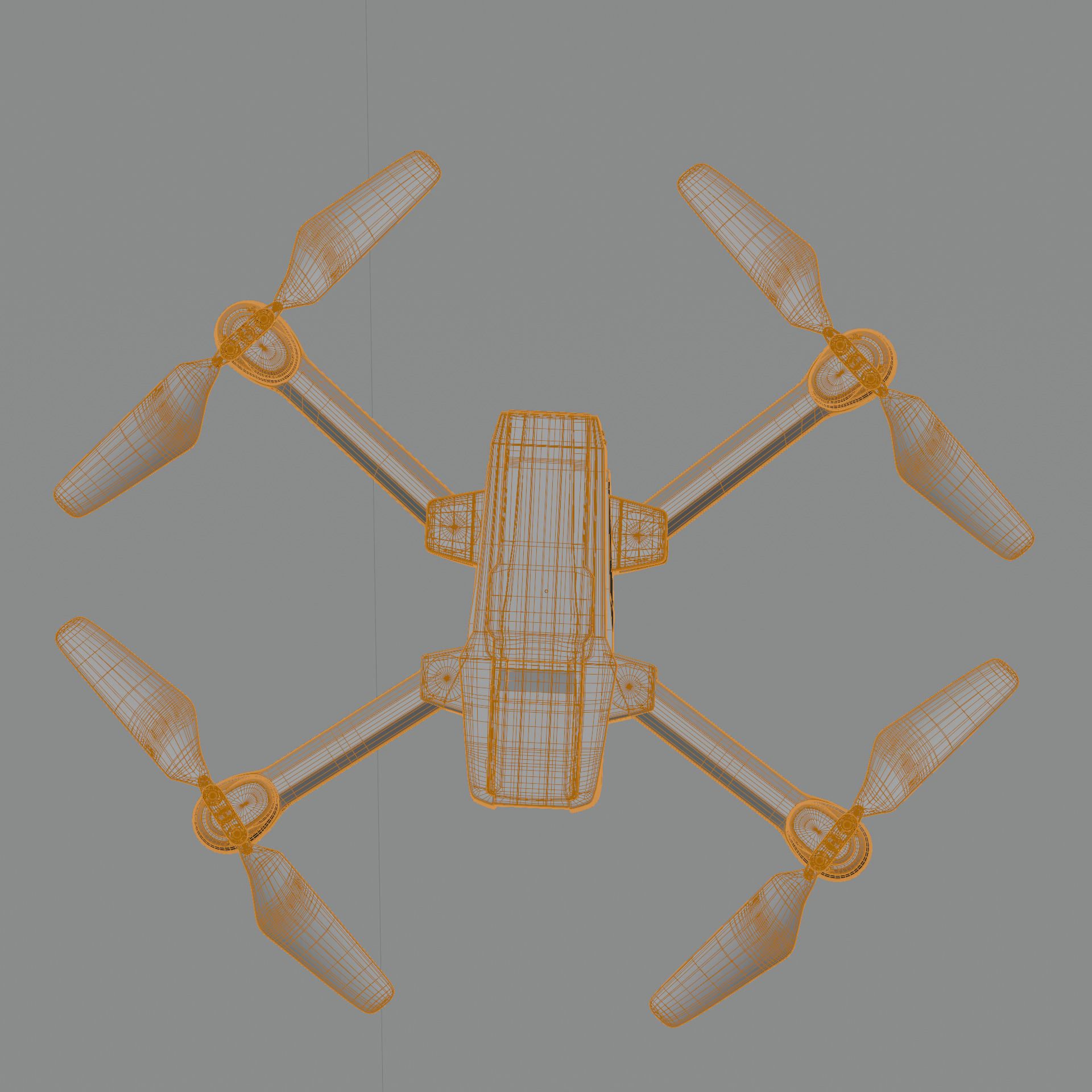 Holy Stone HS440D Drones for Adults with Camera 4K Low-poly 3D model_24