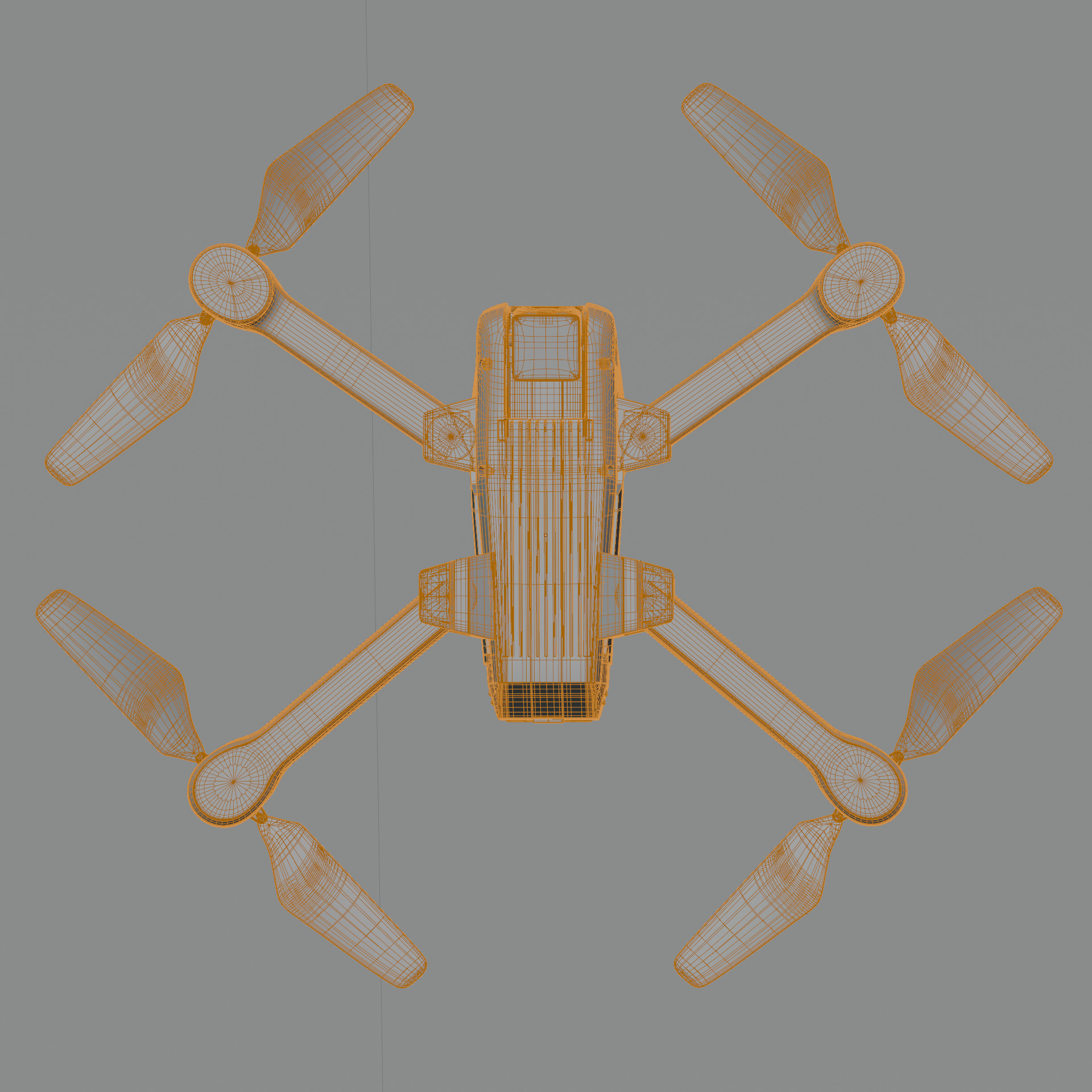 Holy Stone HS440D Drones for Adults with Camera 4K Low-poly 3D model_23