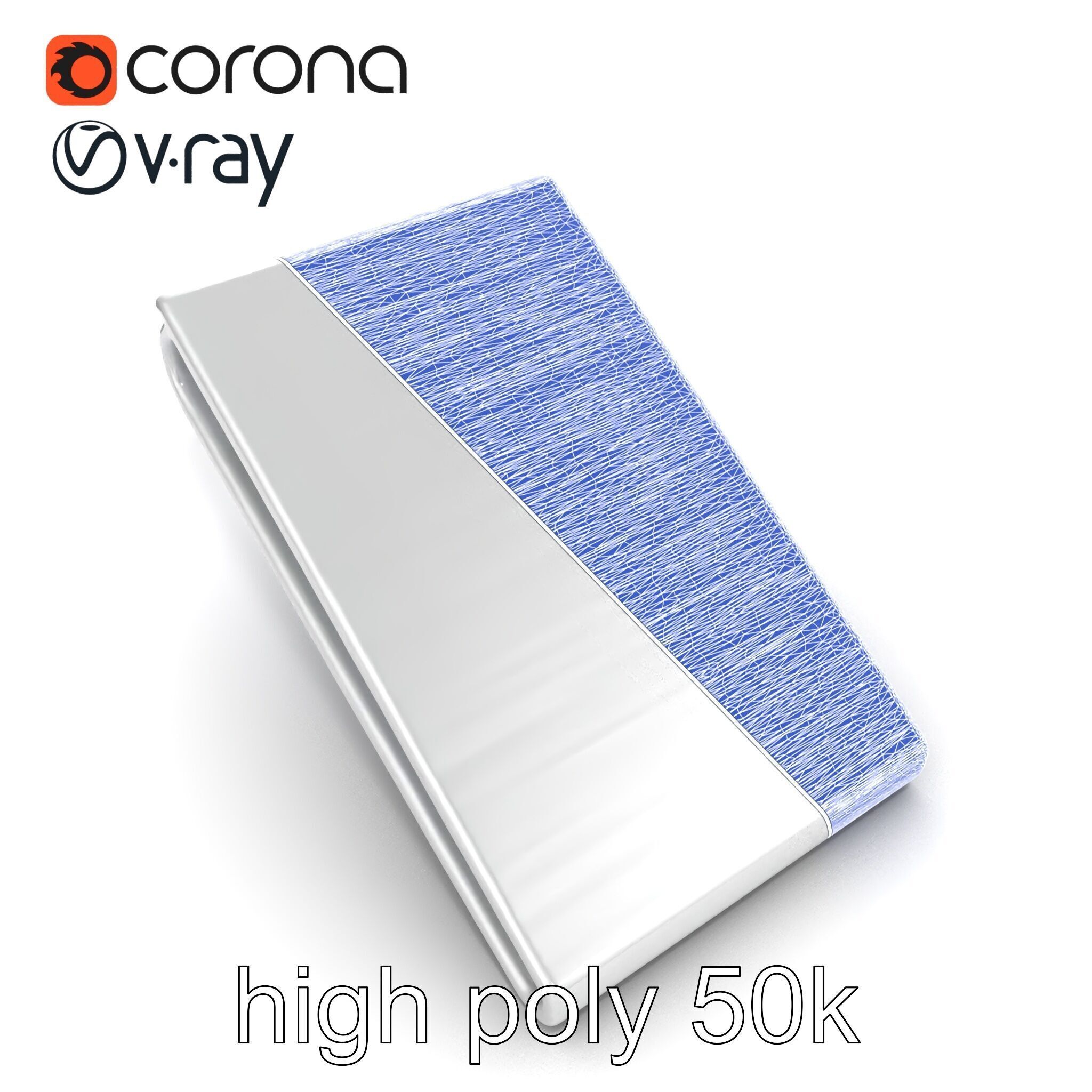 Minimalist Steel Money Clip model pack Low-poly 3D model_29