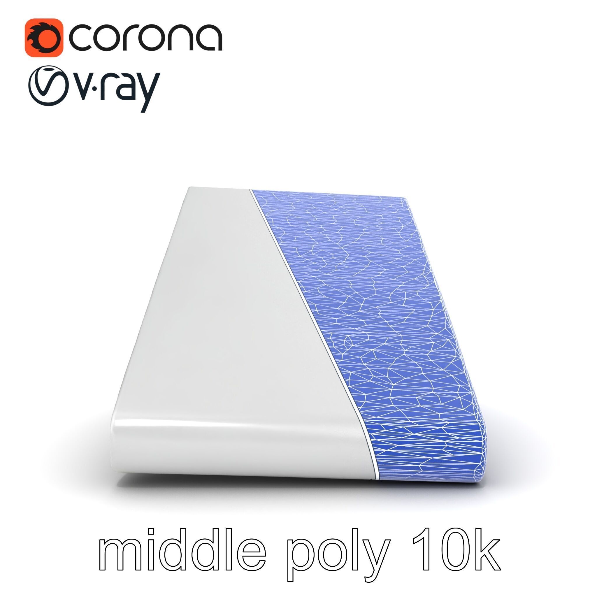 Minimalist Steel Money Clip model pack Low-poly 3D model_15