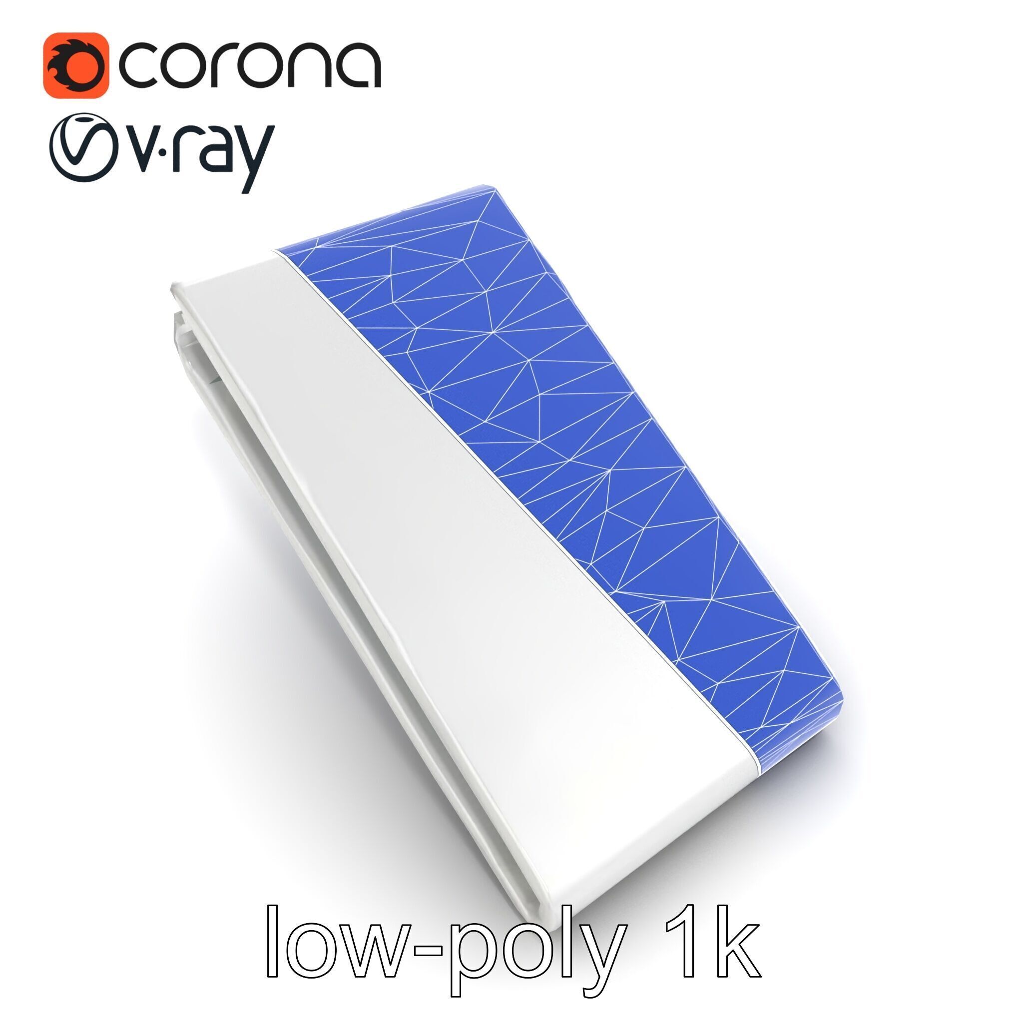 Minimalist Steel Money Clip model pack Low-poly 3D model_18