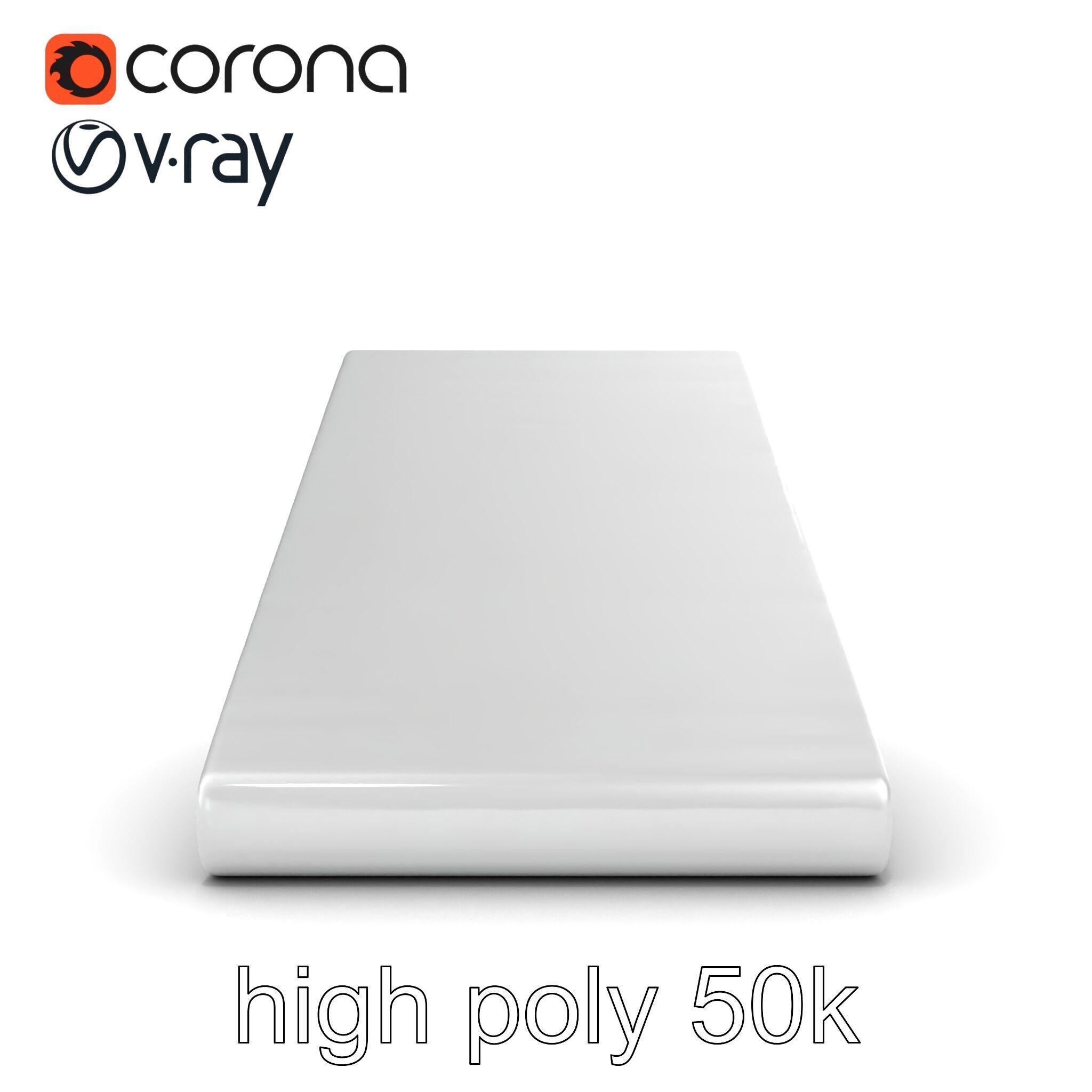 Minimalist Steel Money Clip model pack Low-poly 3D model_31