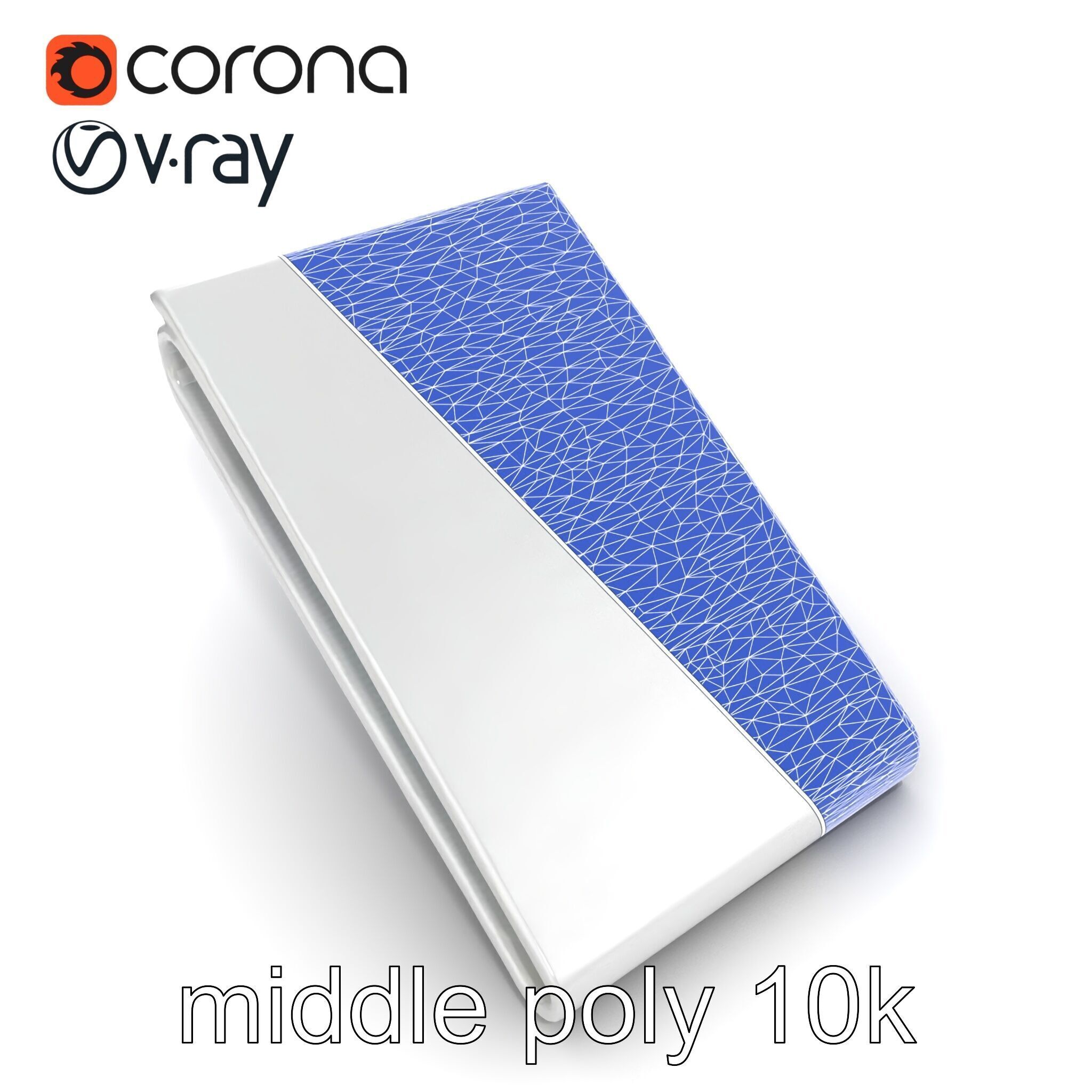 Minimalist Steel Money Clip model pack Low-poly 3D model_32