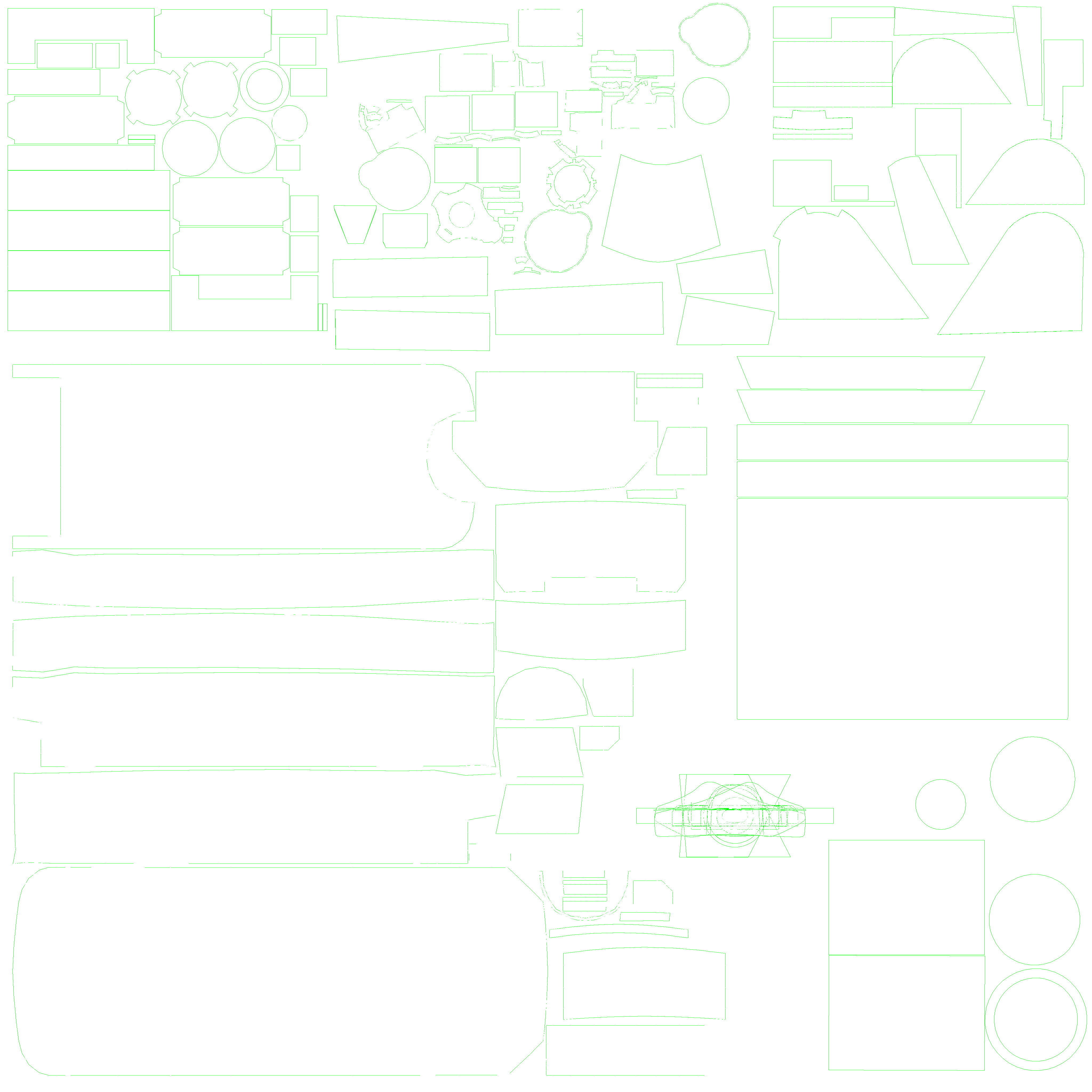 Deerc mini drone with camera 720p quadrocopter Low-poly 3D model_23