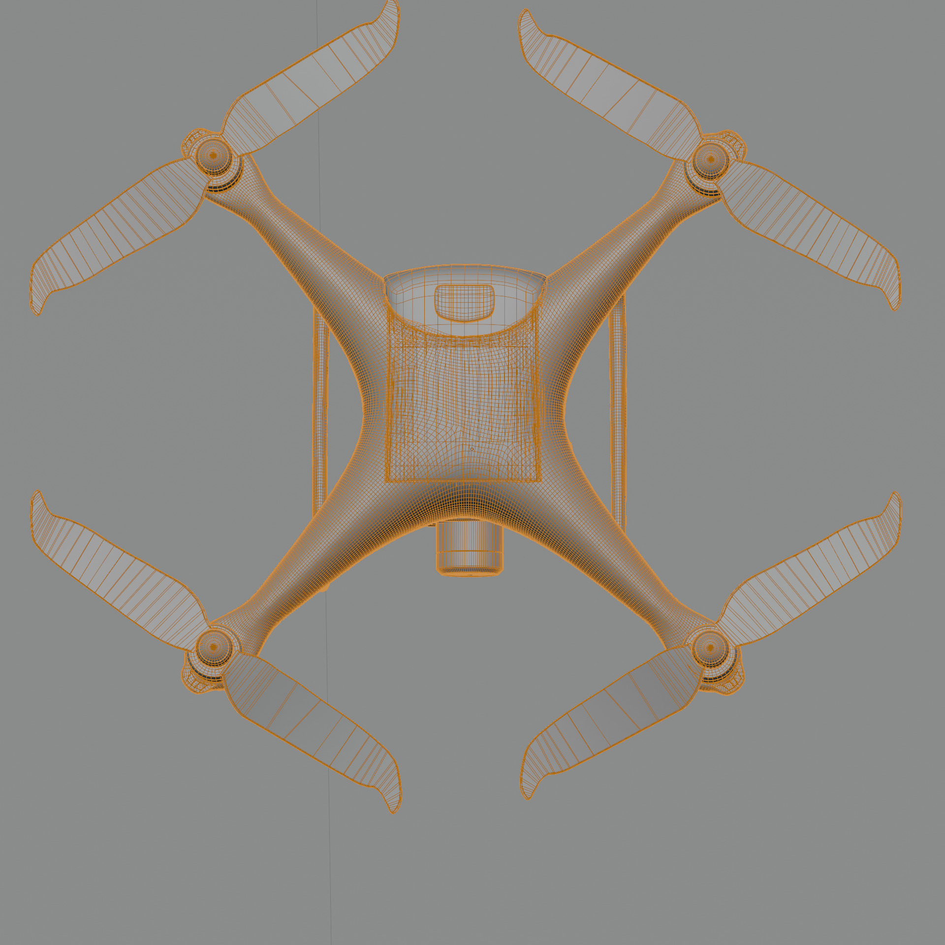 Phantom 4 Pro V2 0 Low-poly 3D model_24