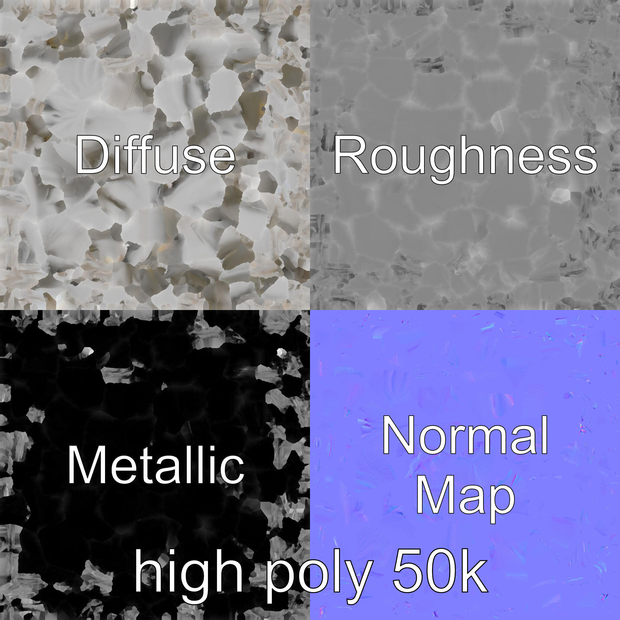 Luxurious Grey Cashmere Scarf model pack Texture_3