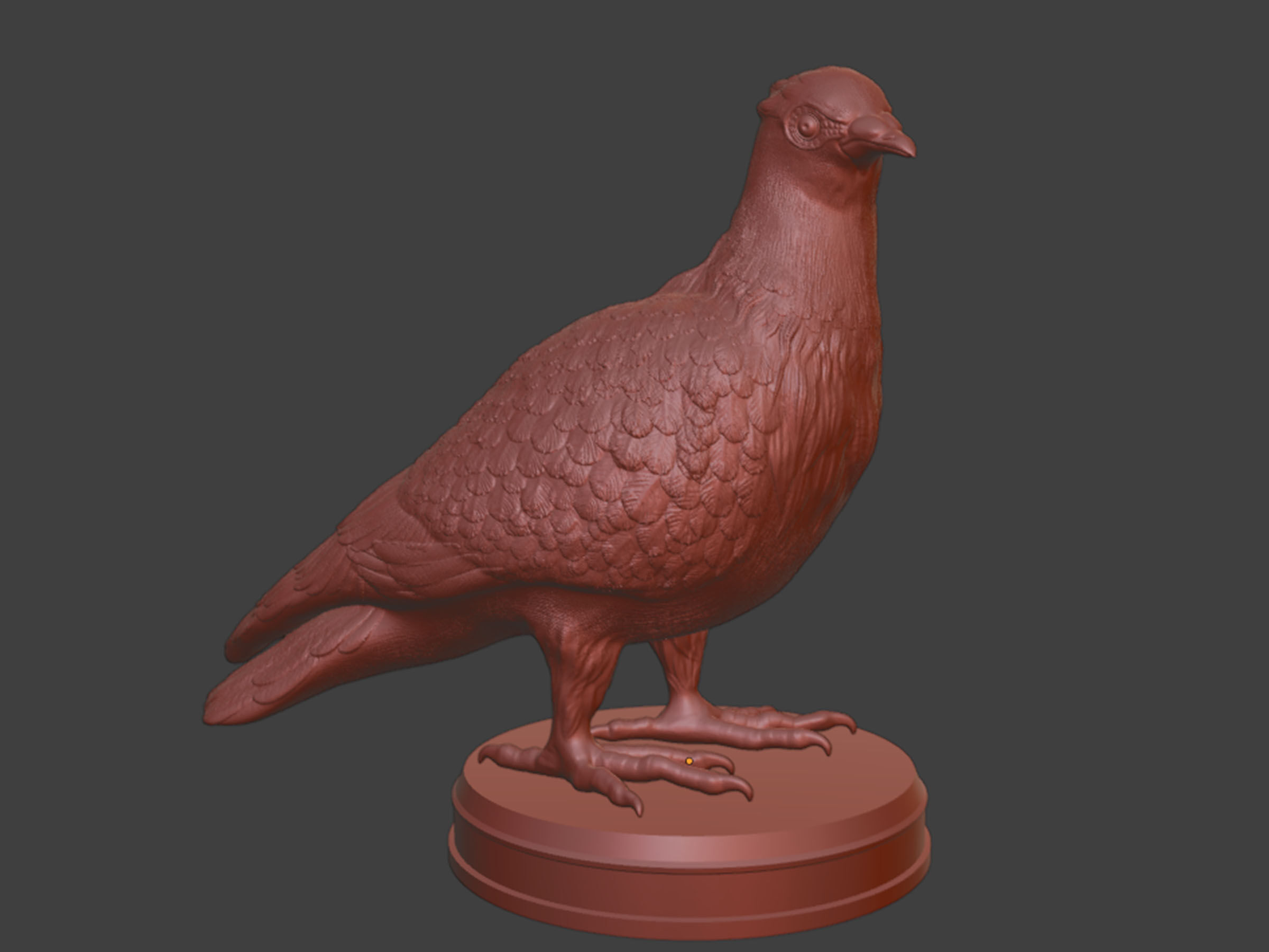 Pigeon Toy 3D print model_6