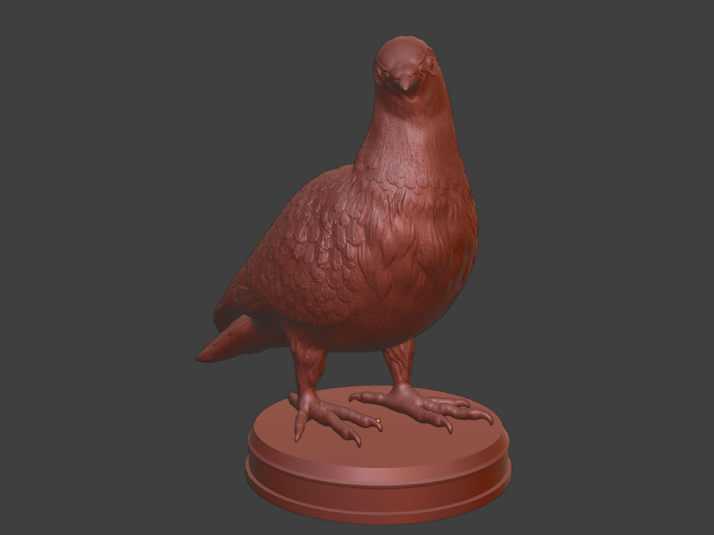 Pigeon Toy 3D print model_7