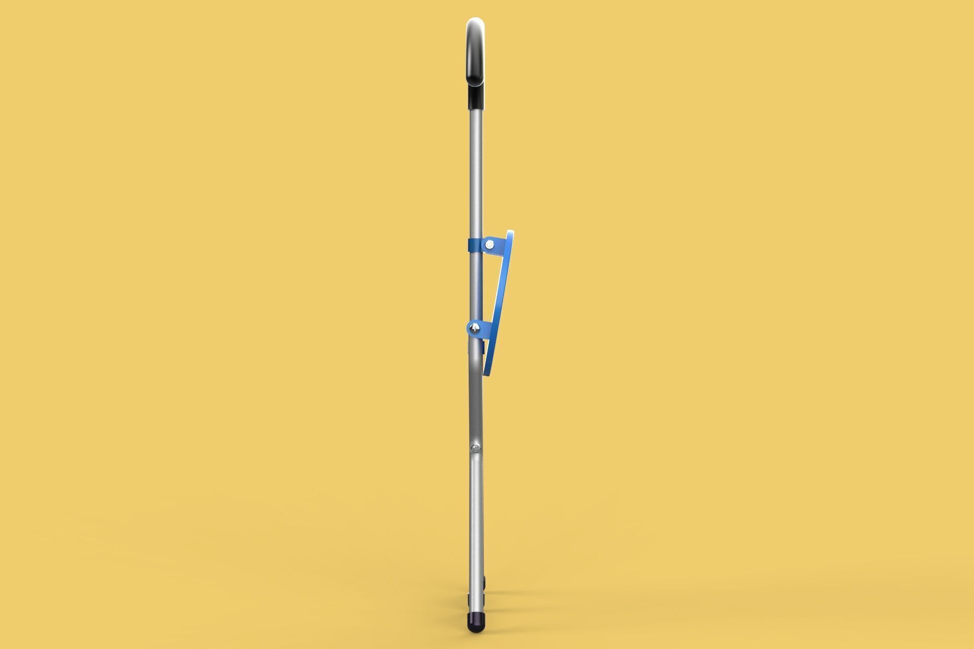 TRIPOD STICK CANE CHAIR WALKING SEAT STOOL POLE FOLDING PORTABLE 3D model_38