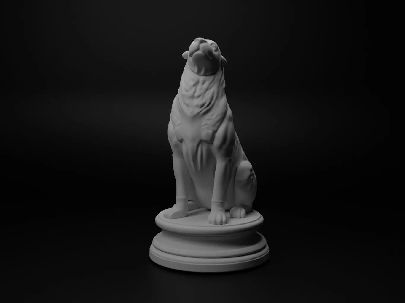 seal Animal Chess 3D print model_0