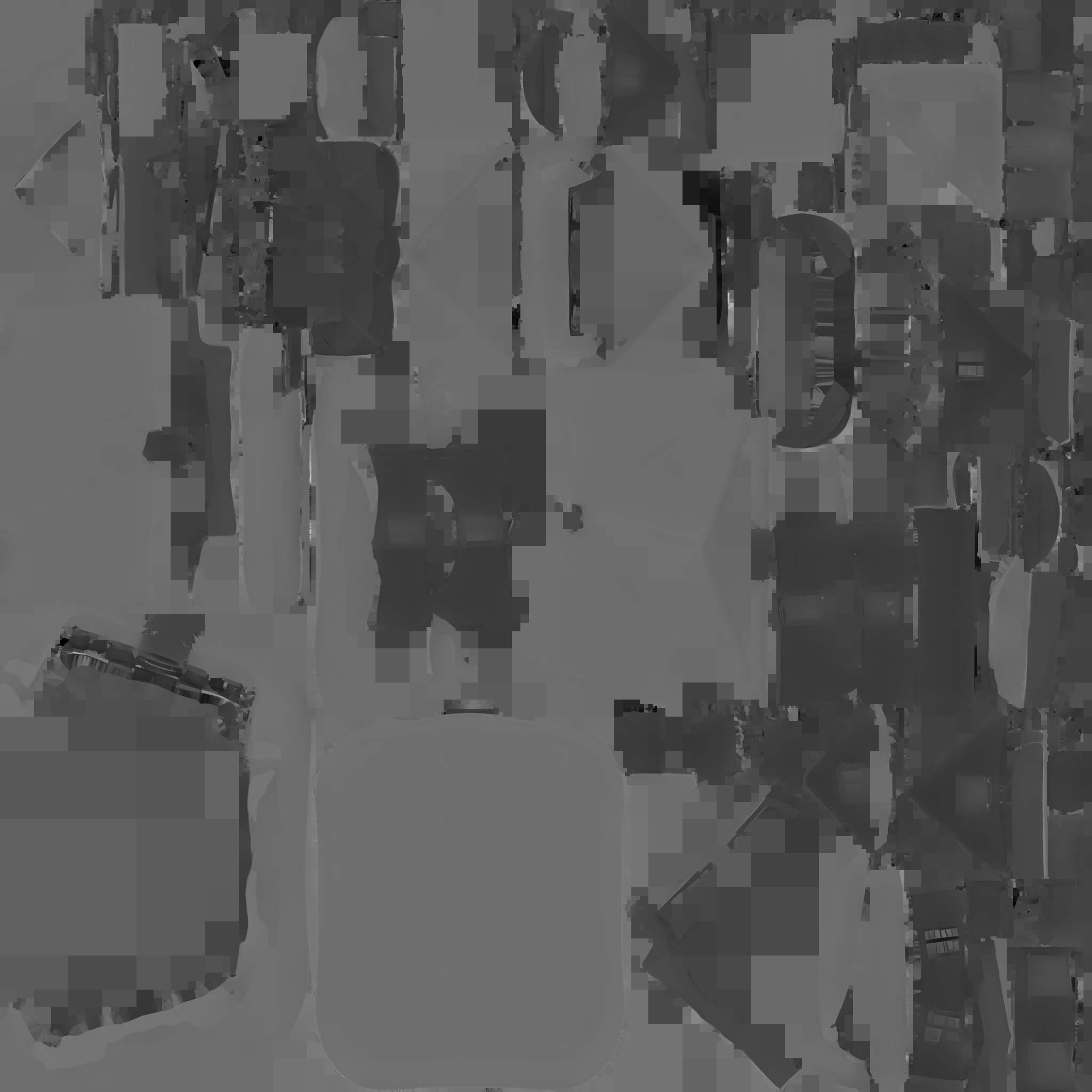 snow covered house 3D model_3