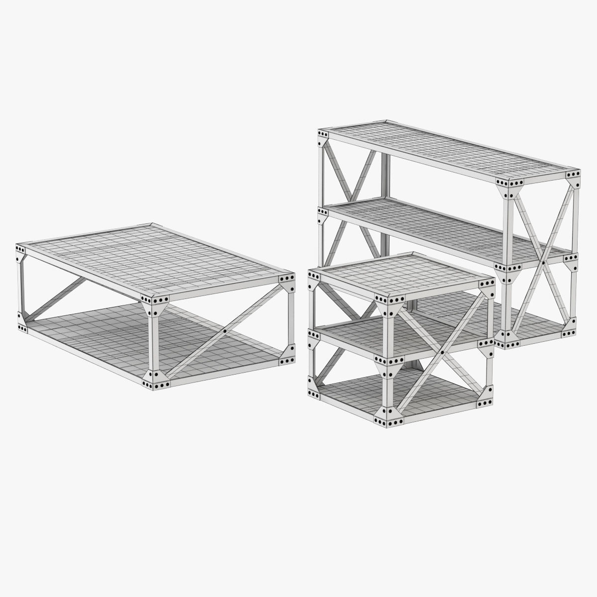 Greenwich Tables 3D model_4