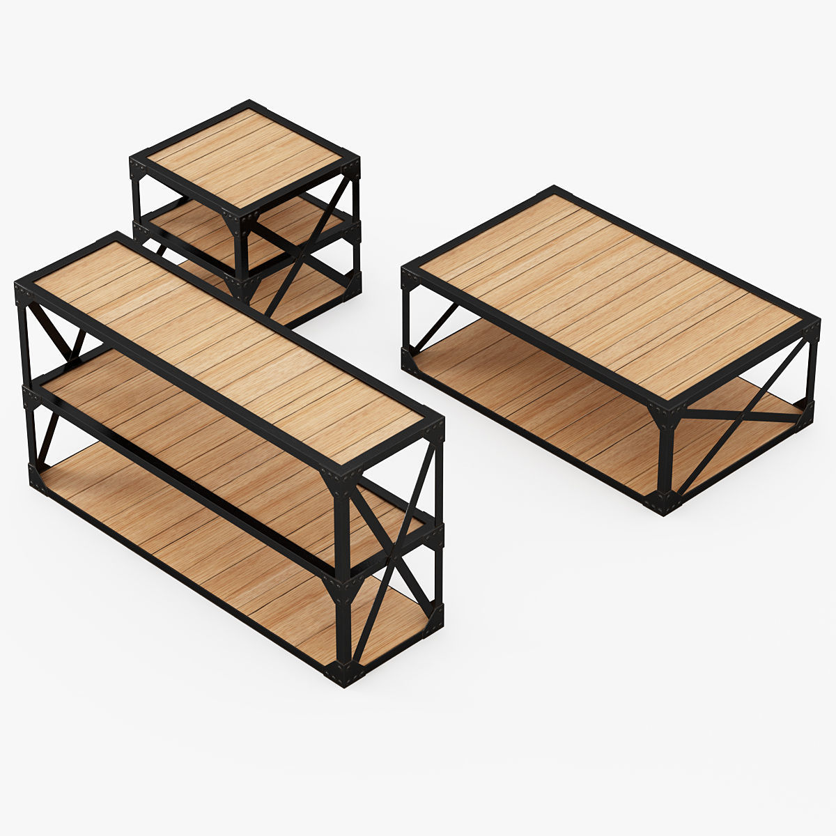 Greenwich Tables 3D model_1