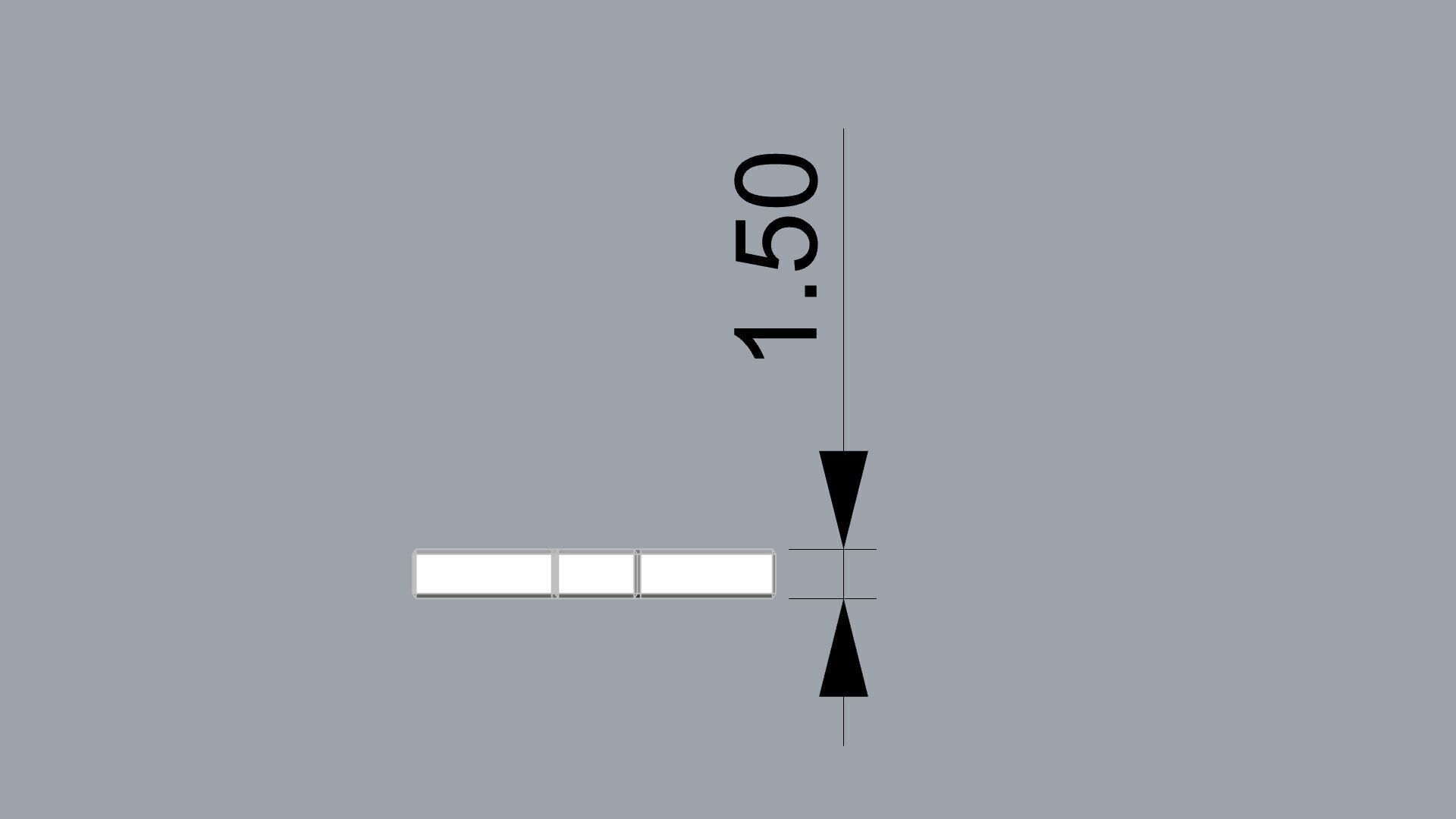 Old Style Cross no 9 3D print model_4