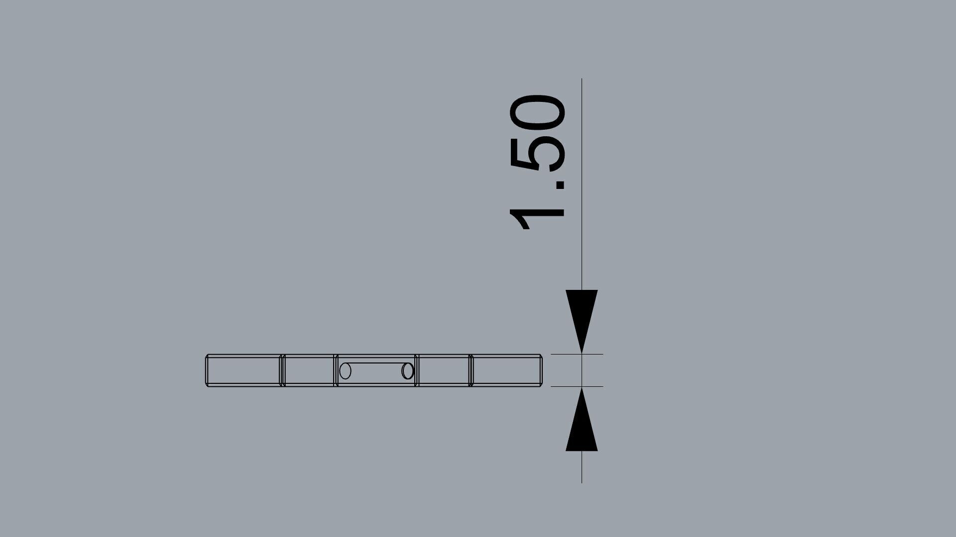 Old Style Cross no 10 3D print model_4