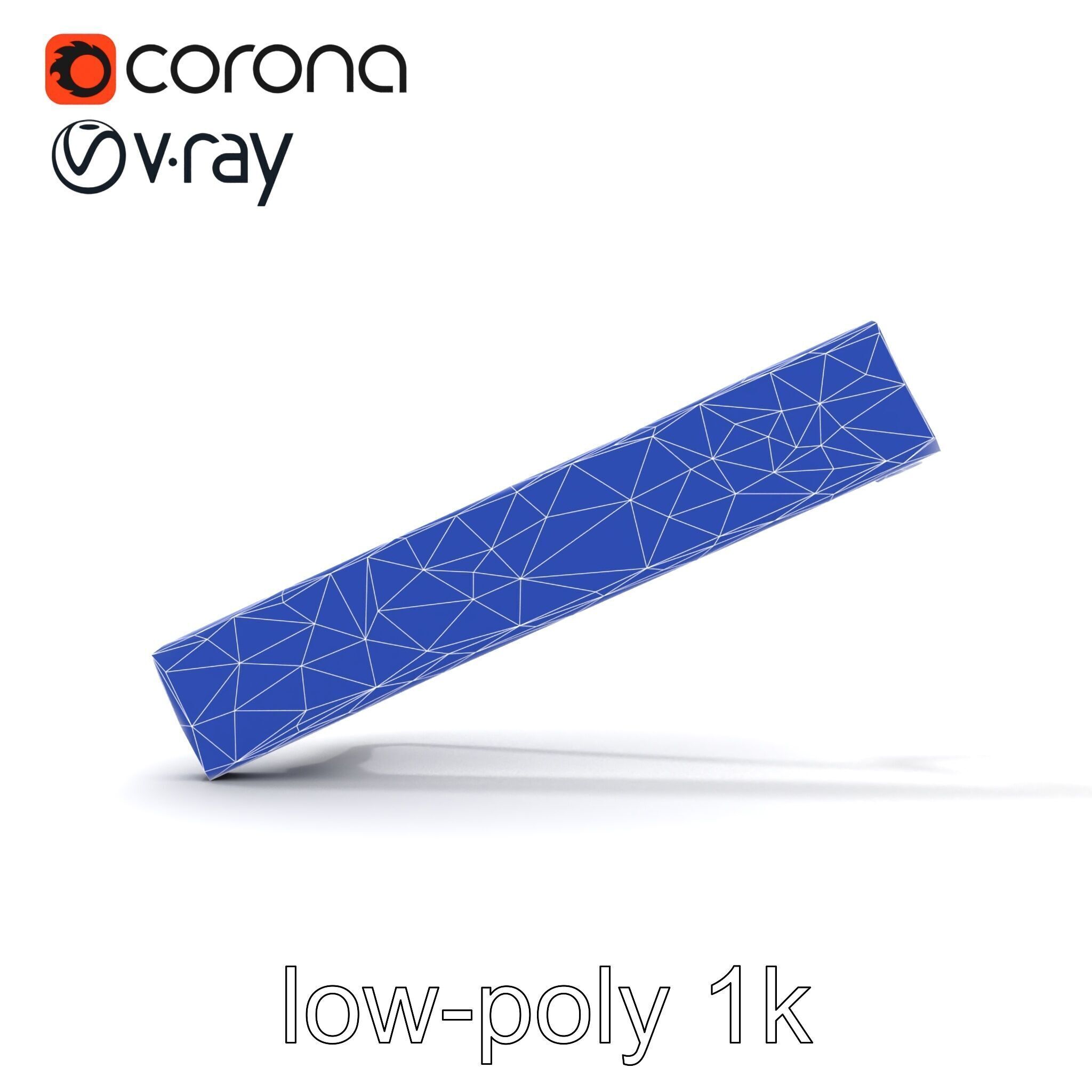 Elegant Silver Tie Bar Design model pack Low-poly 3D model_14