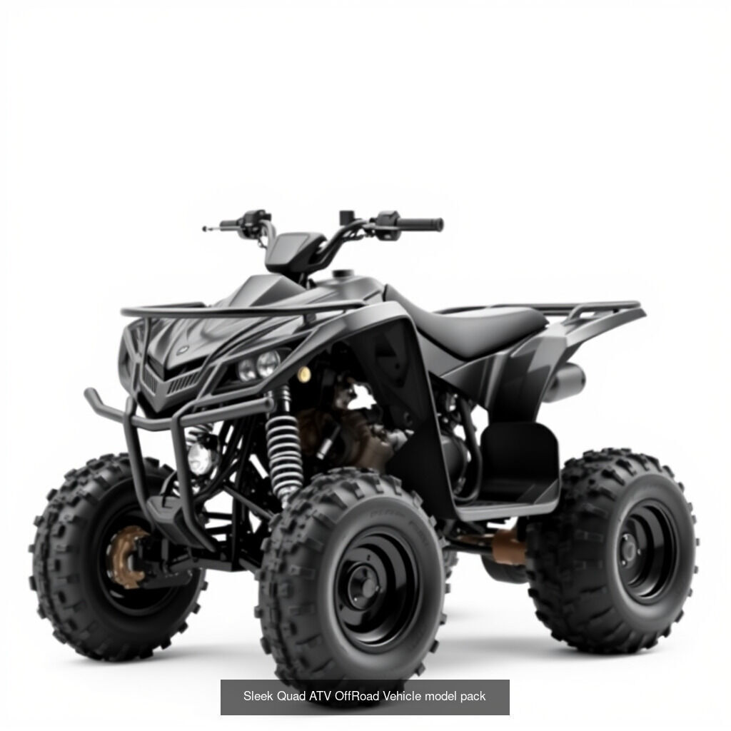All-Terrain Quad Bike 3D Collection _14