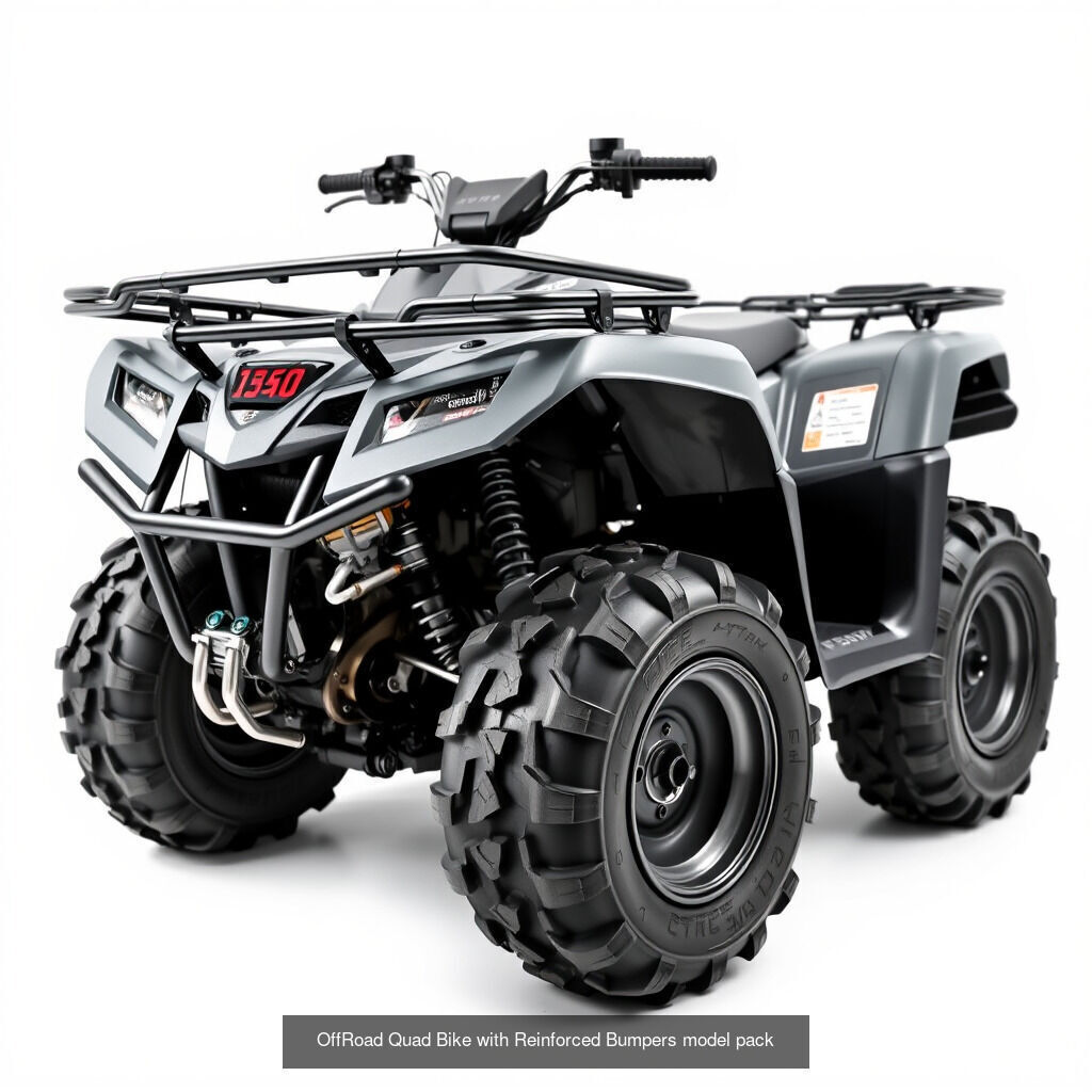 All-Terrain Quad Bike 3D Collection _20