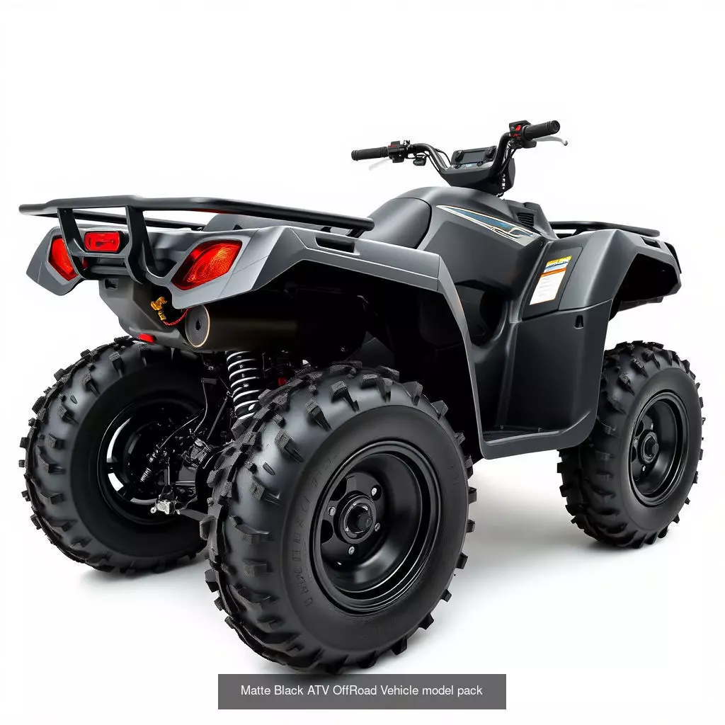 All-Terrain Quad Bike 3D Collection _0