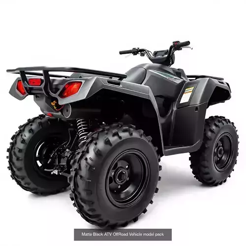 All-Terrain Quad Bike 3D Collection 