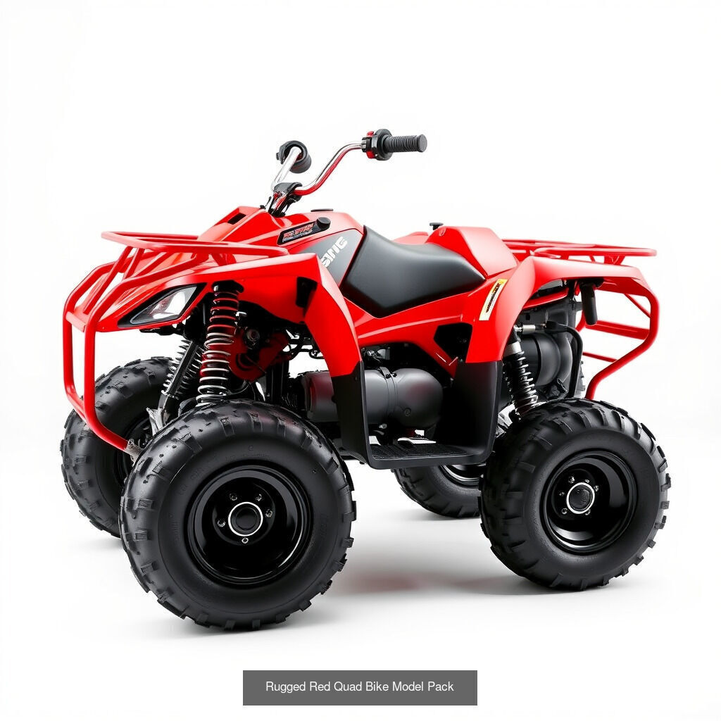 All-Terrain Quad Bike 3D Collection _21