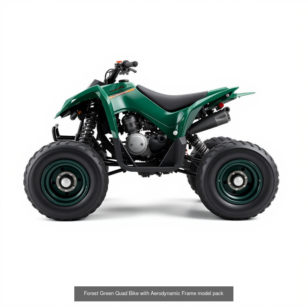 All-Terrain Quad Bike 3D Collection _13