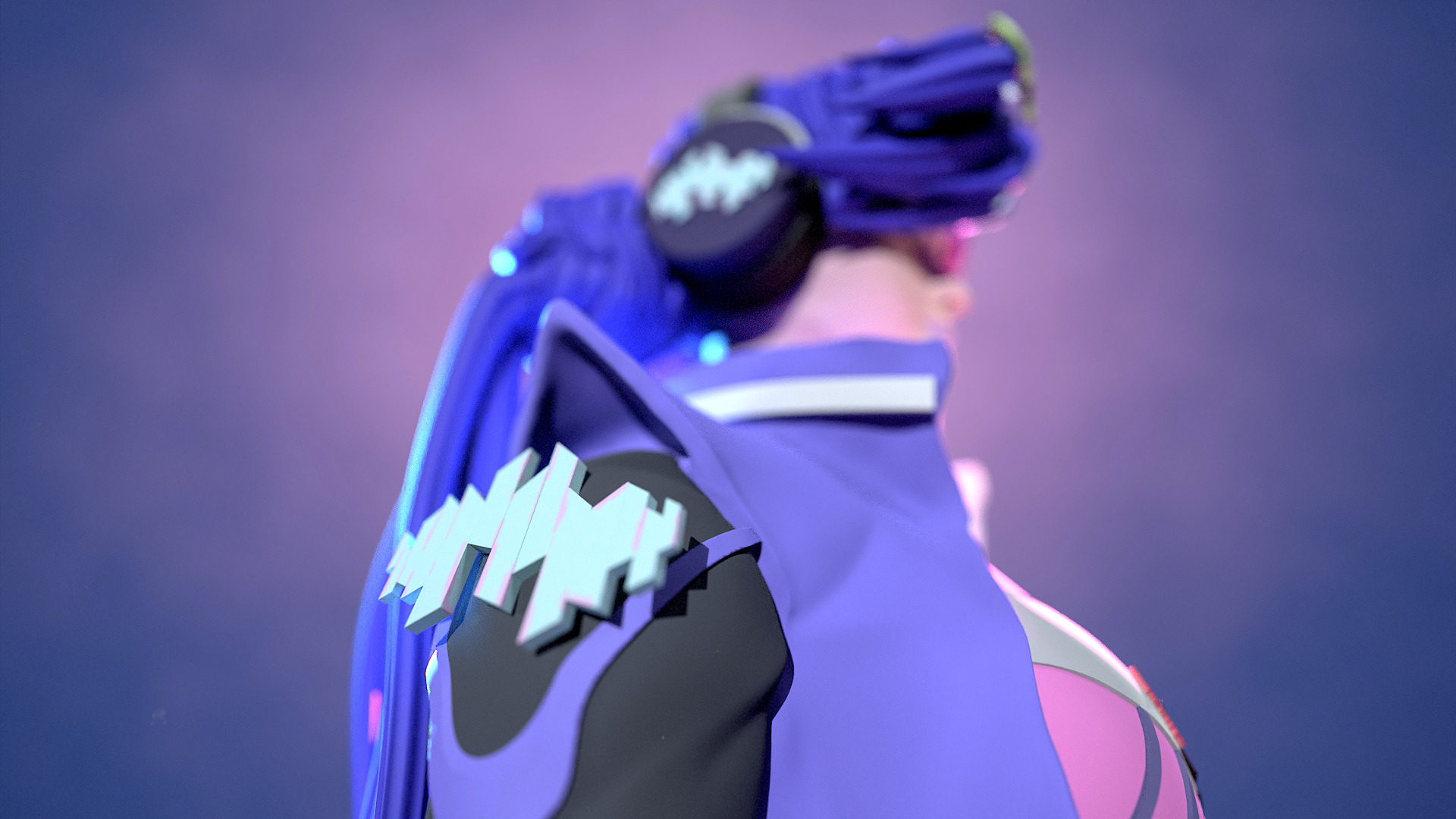 Luna Snow Mirae 2099 Marvel Rivals 3D print model_18