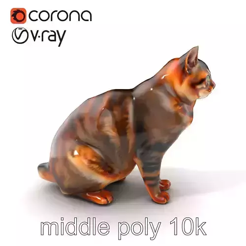 Realistic Domestic Cat Model Pack