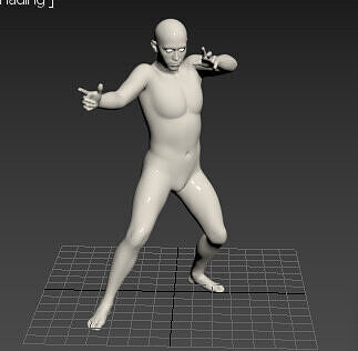Male Base Mesh  High Quality 3D Character Model 5 Free low-poly 3D model