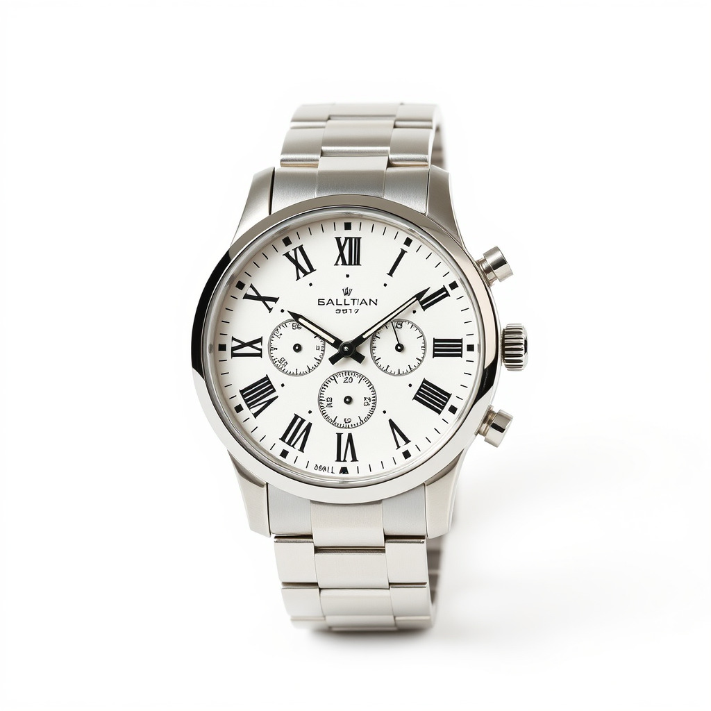 Elegant Mens Wristwatch model pack Low-poly 3D model_4