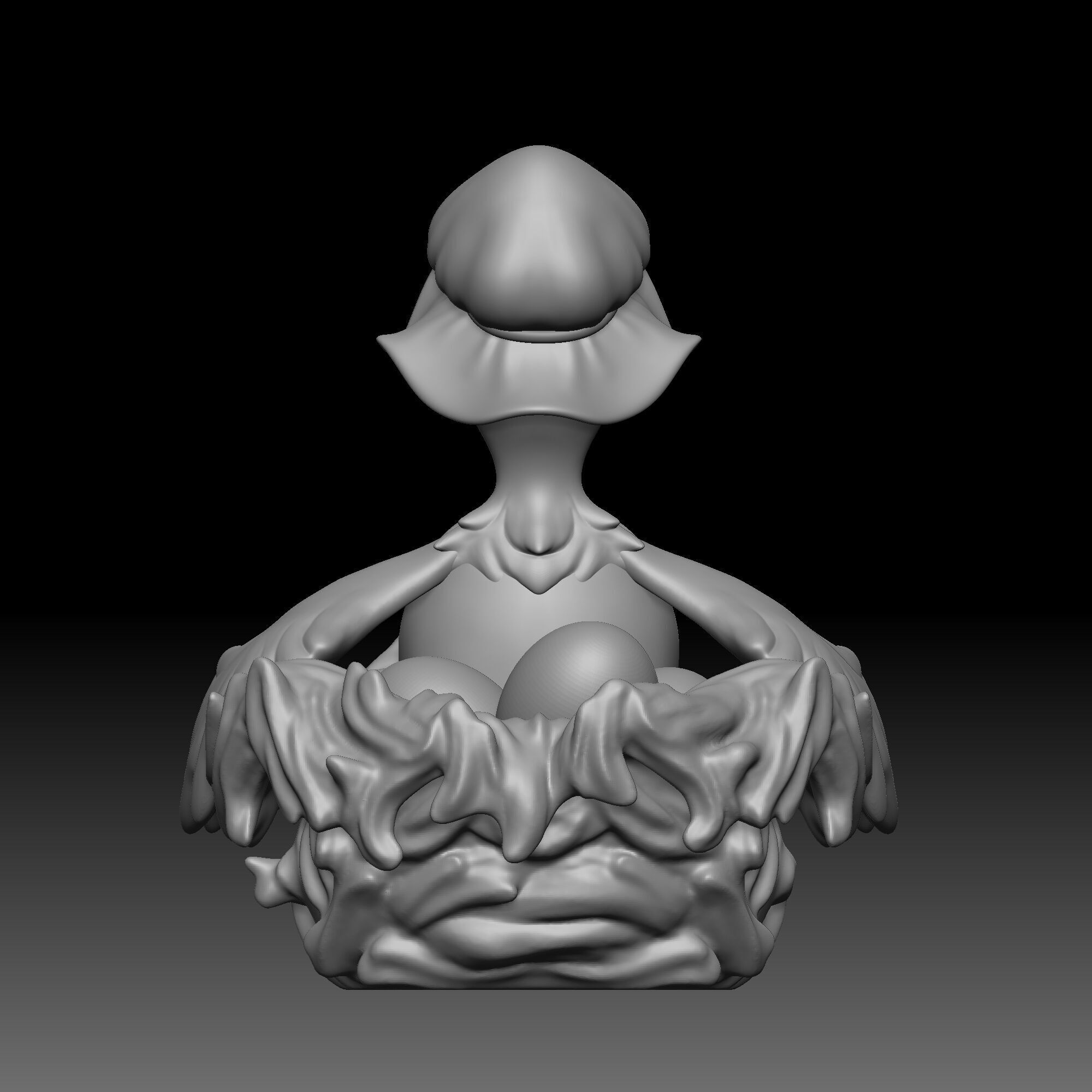 Chloe the Chicken - Alice in Wonderland - 010 3D print model_5