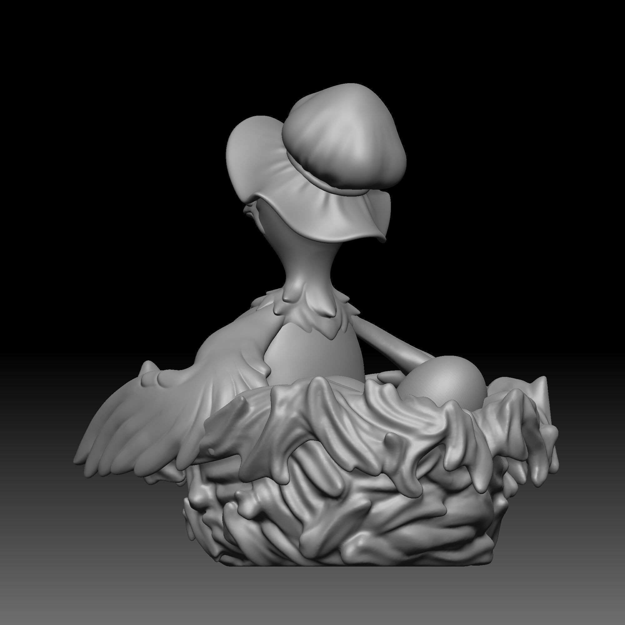 Chloe the Chicken - Alice in Wonderland - 010 3D print model_2