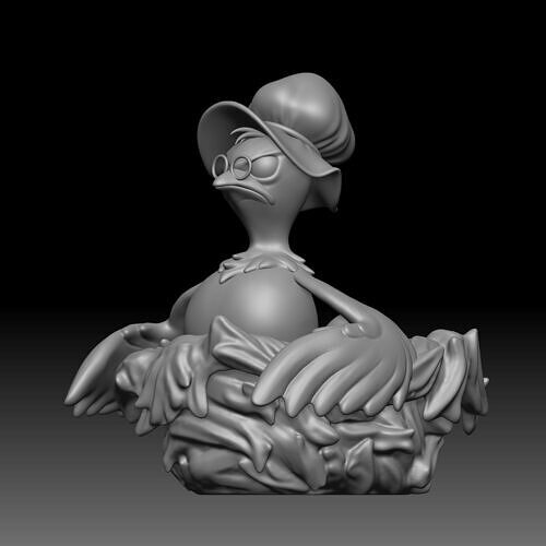 Chloe the Chicken - Alice in Wonderland - 010 3D print model