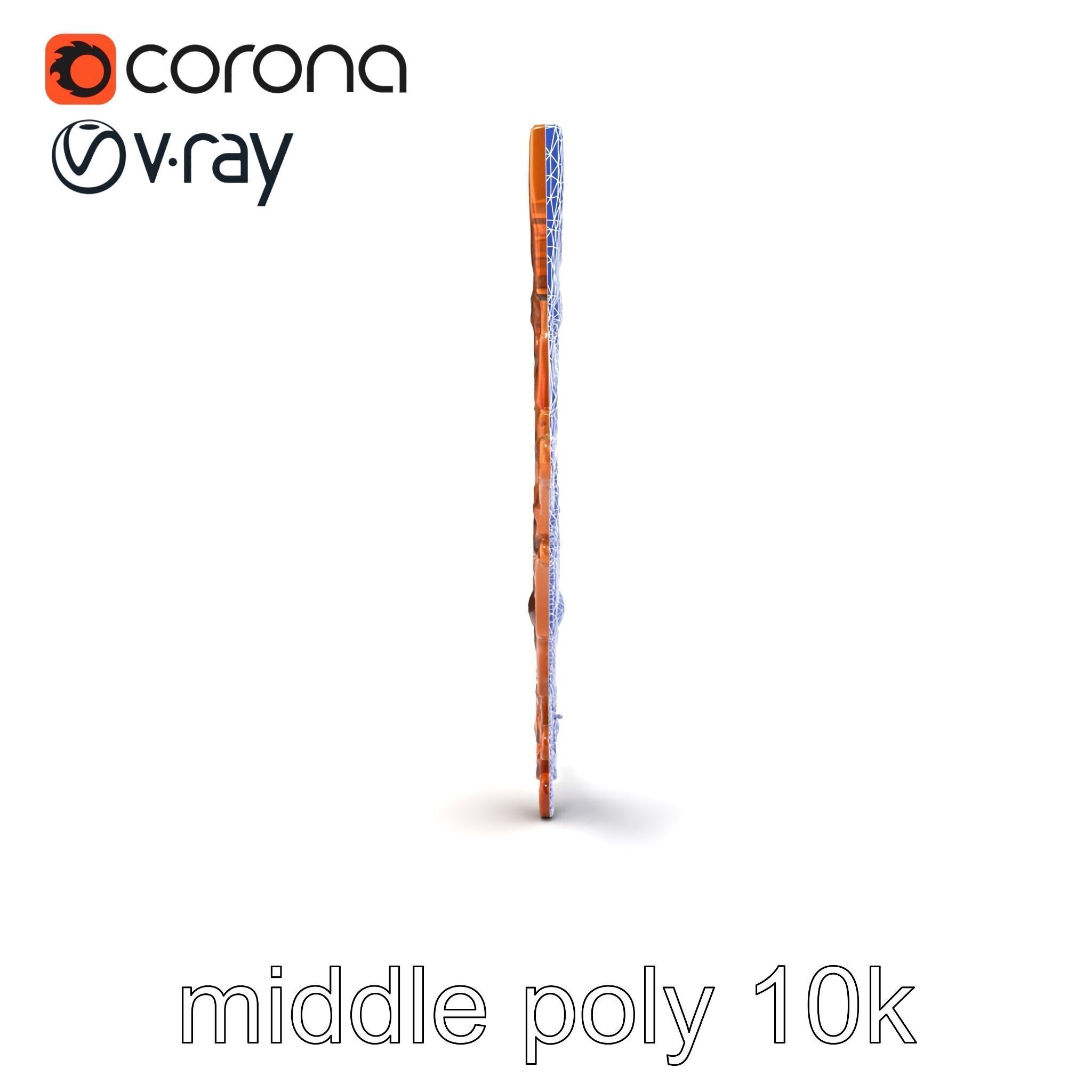 Enchanted Archery Mystic Bow model pack Low-poly 3D model_15