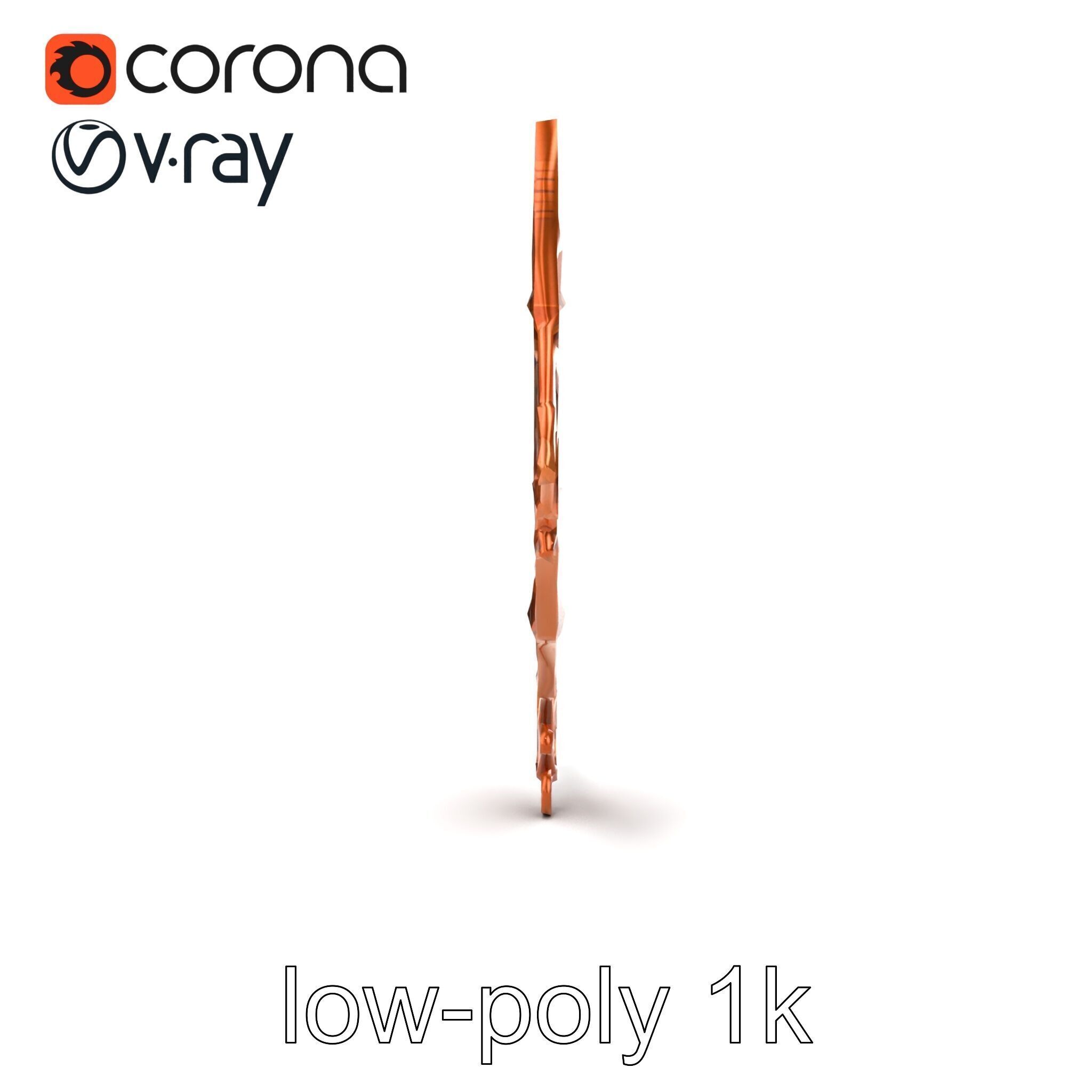 Enchanted Archery Mystic Bow model pack Low-poly 3D model_21