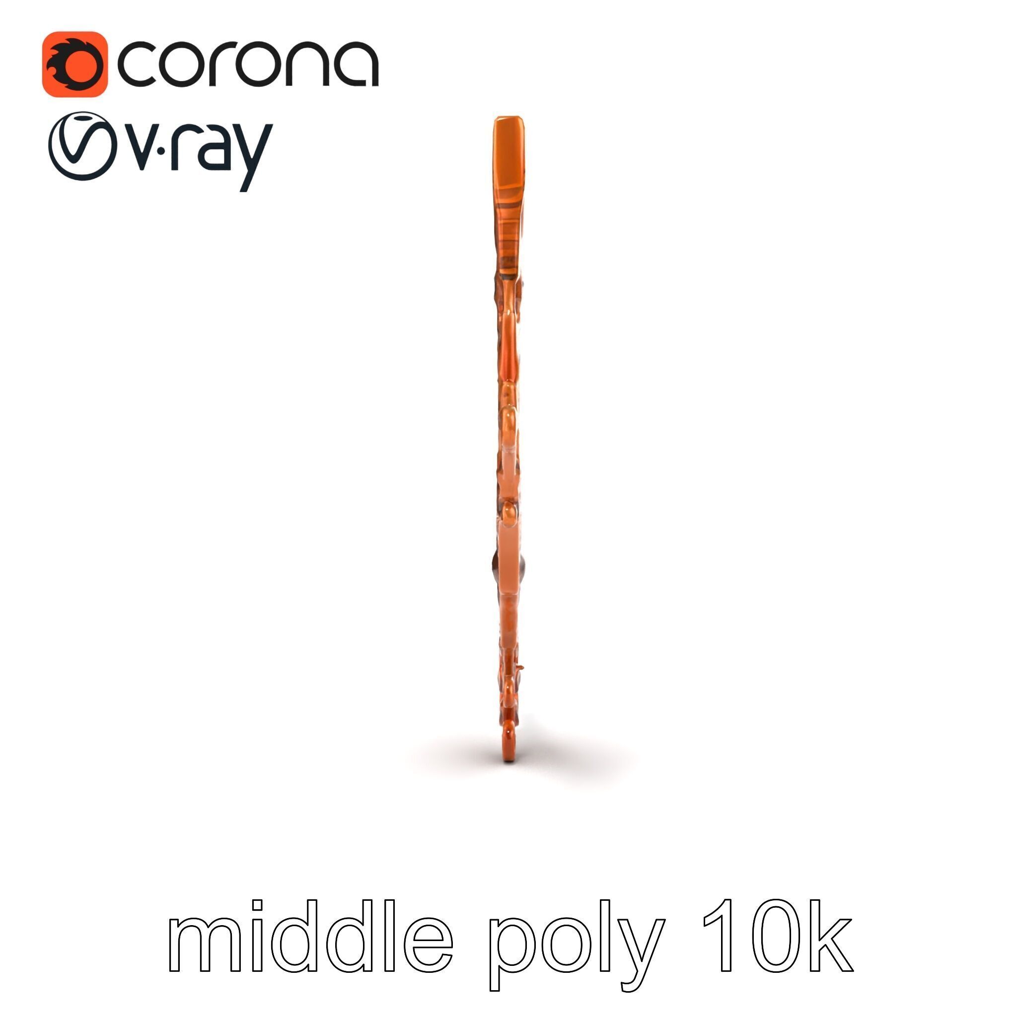 Enchanted Archery Mystic Bow model pack Low-poly 3D model_14