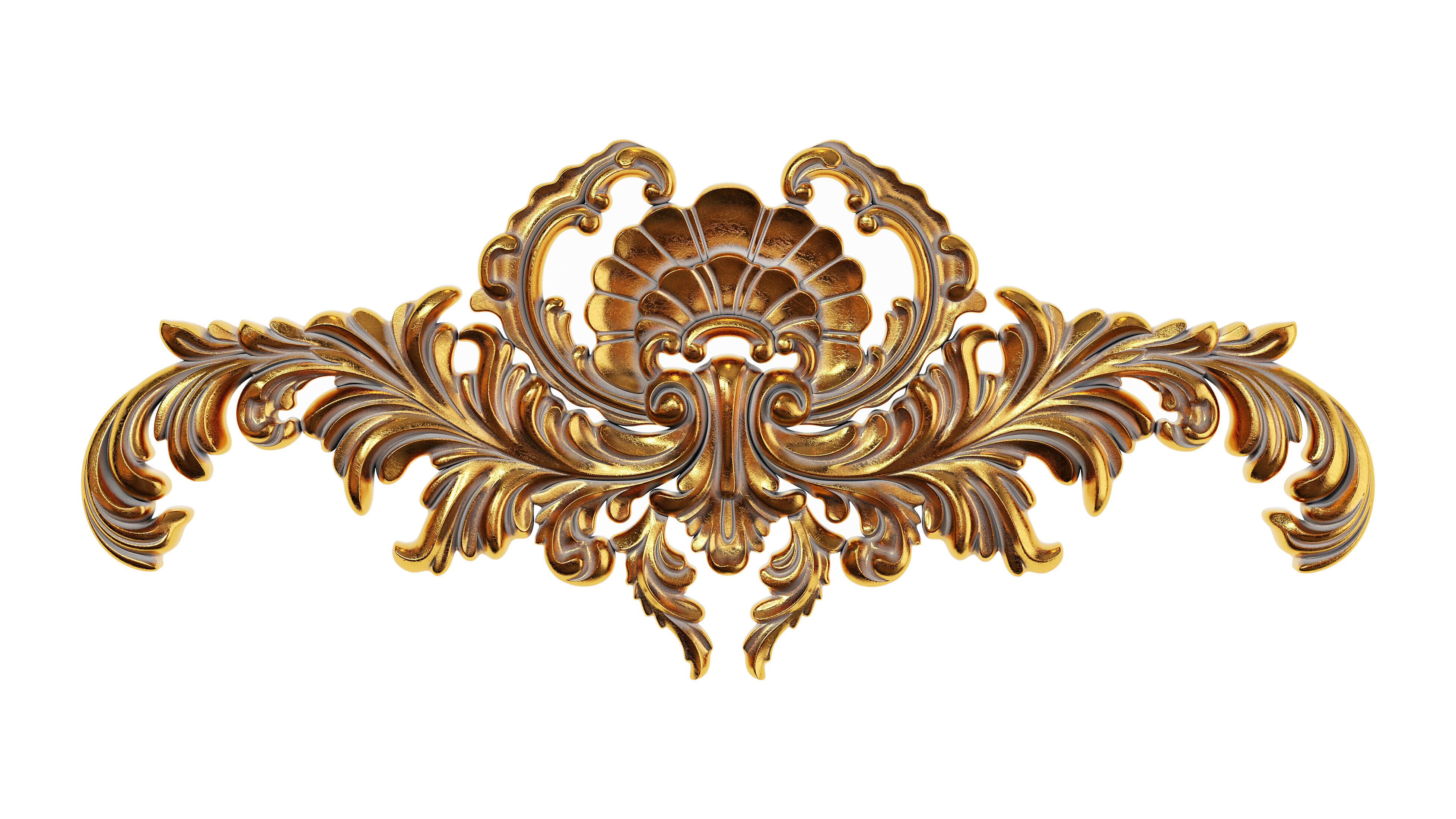 Classic carved 245 3D model_1