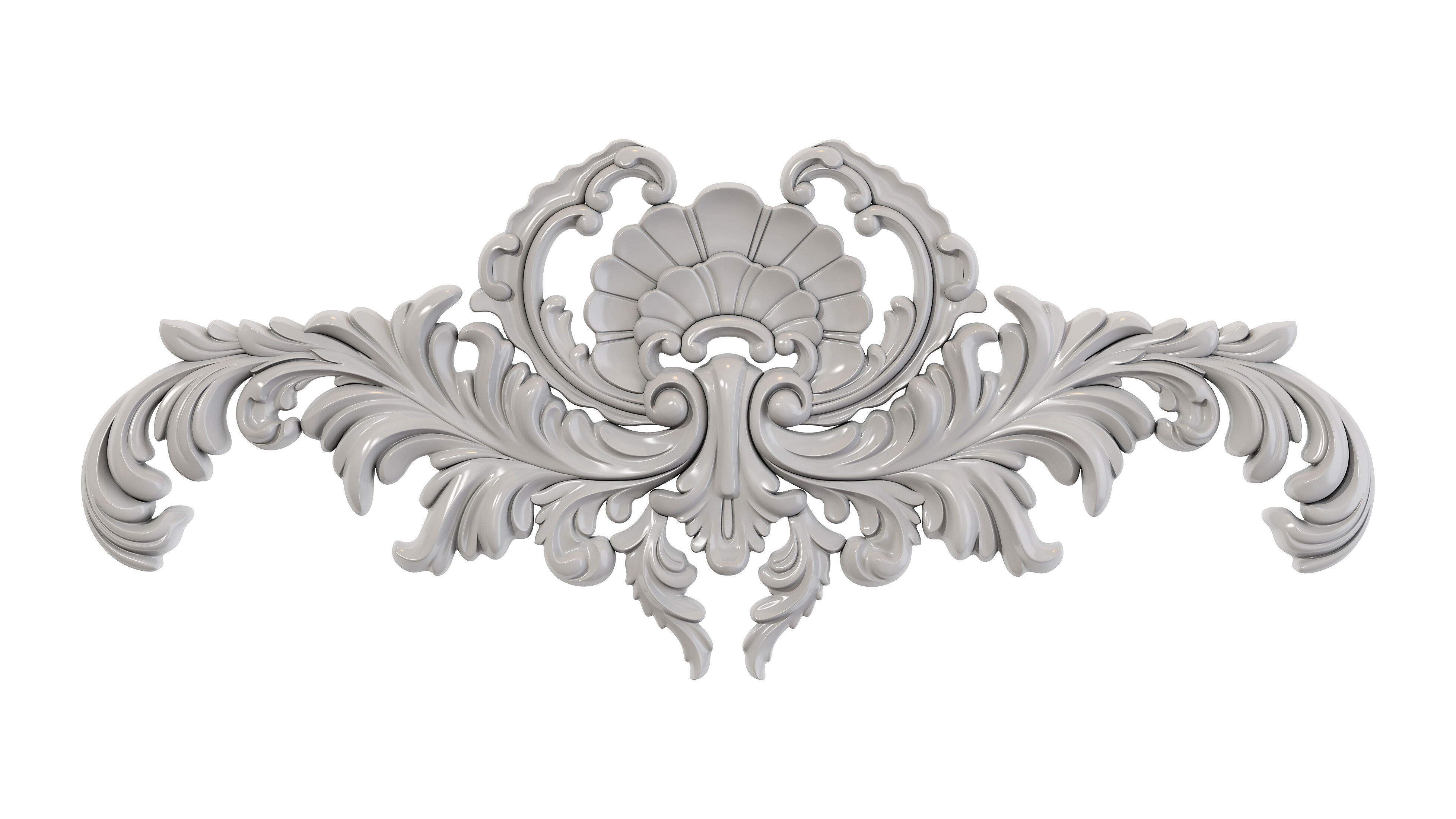 Classic carved 245 3D model_4