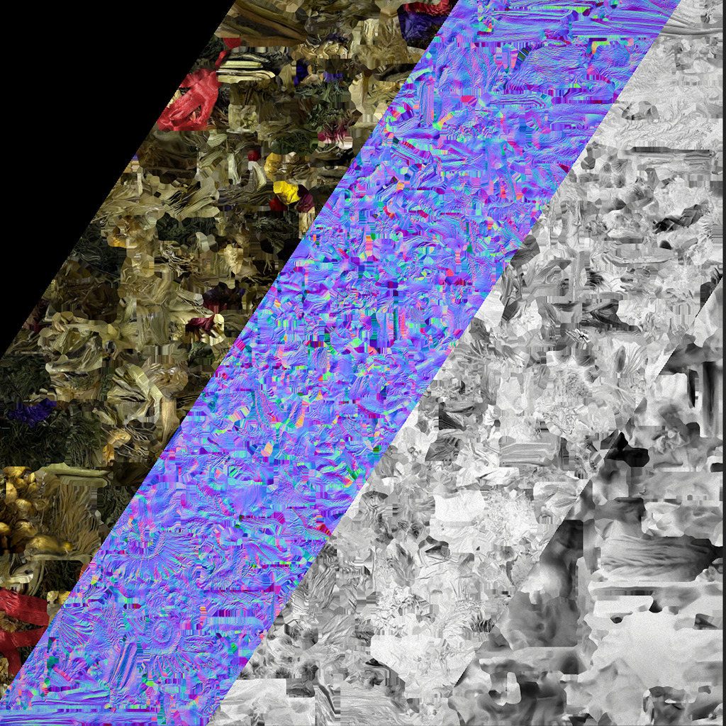 Wild Flowers with Herbs Didukh Ukrainian Souvenir Low-poly 3D model_23