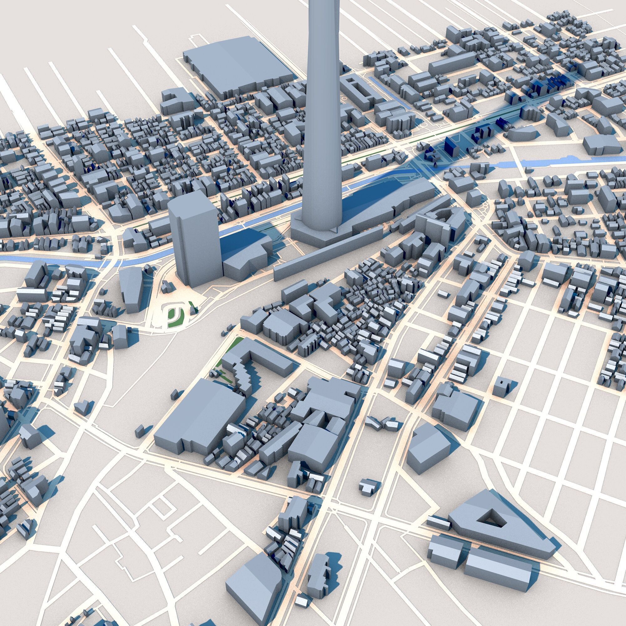 Tokyo Skytree Roppongi Hills Mori Tower 3D model_6