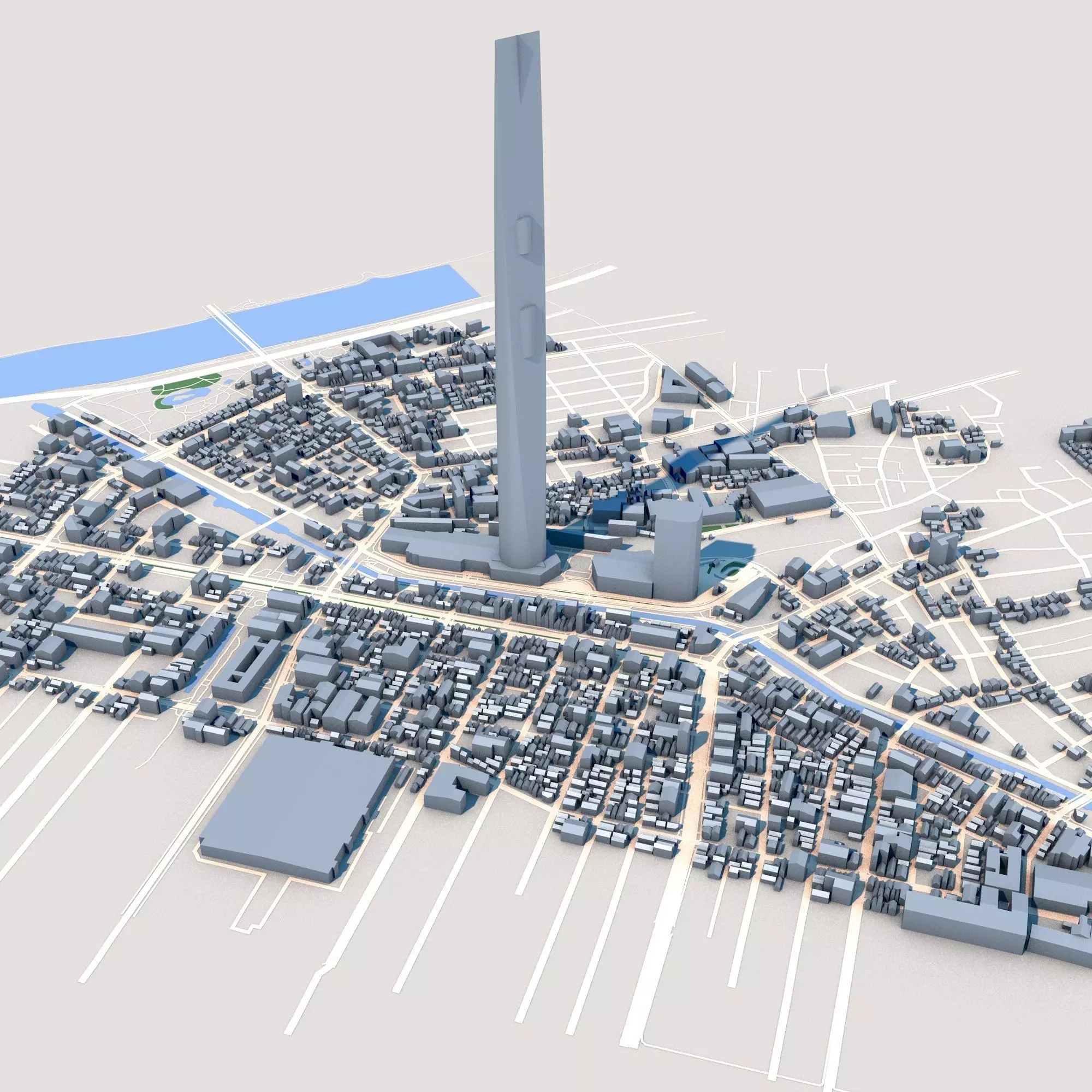 Tokyo Skytree Roppongi Hills Mori Tower 3D model_0