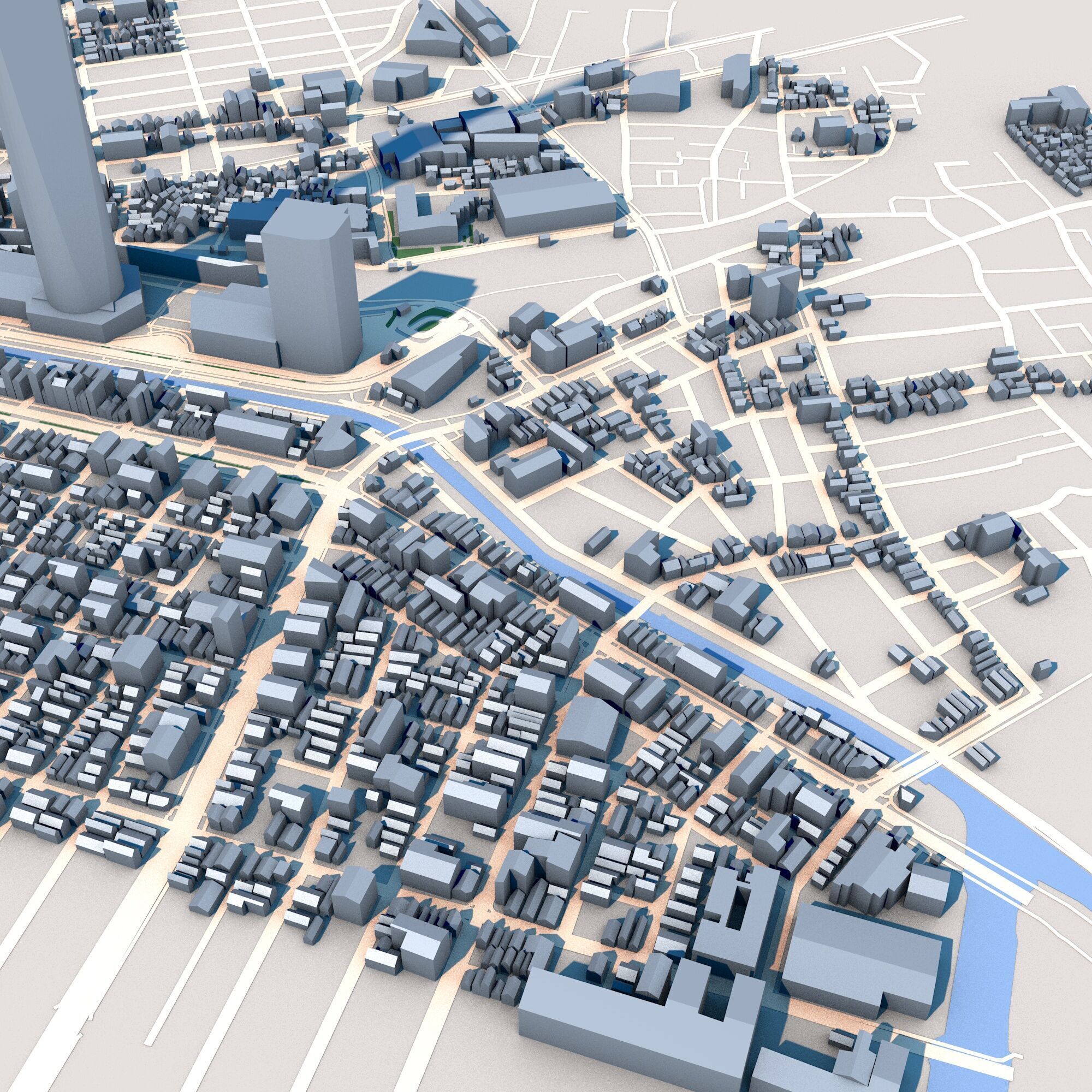 Tokyo Skytree Roppongi Hills Mori Tower 3D model_4