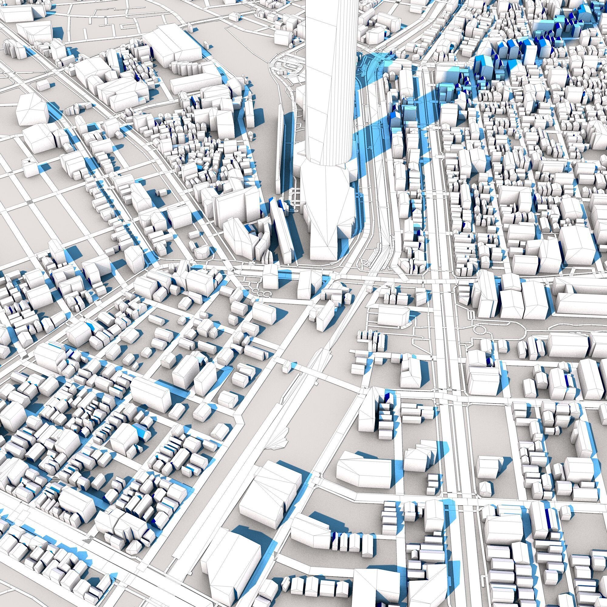 Tokyo Skytree Roppongi Hills Mori Tower 3D model_11